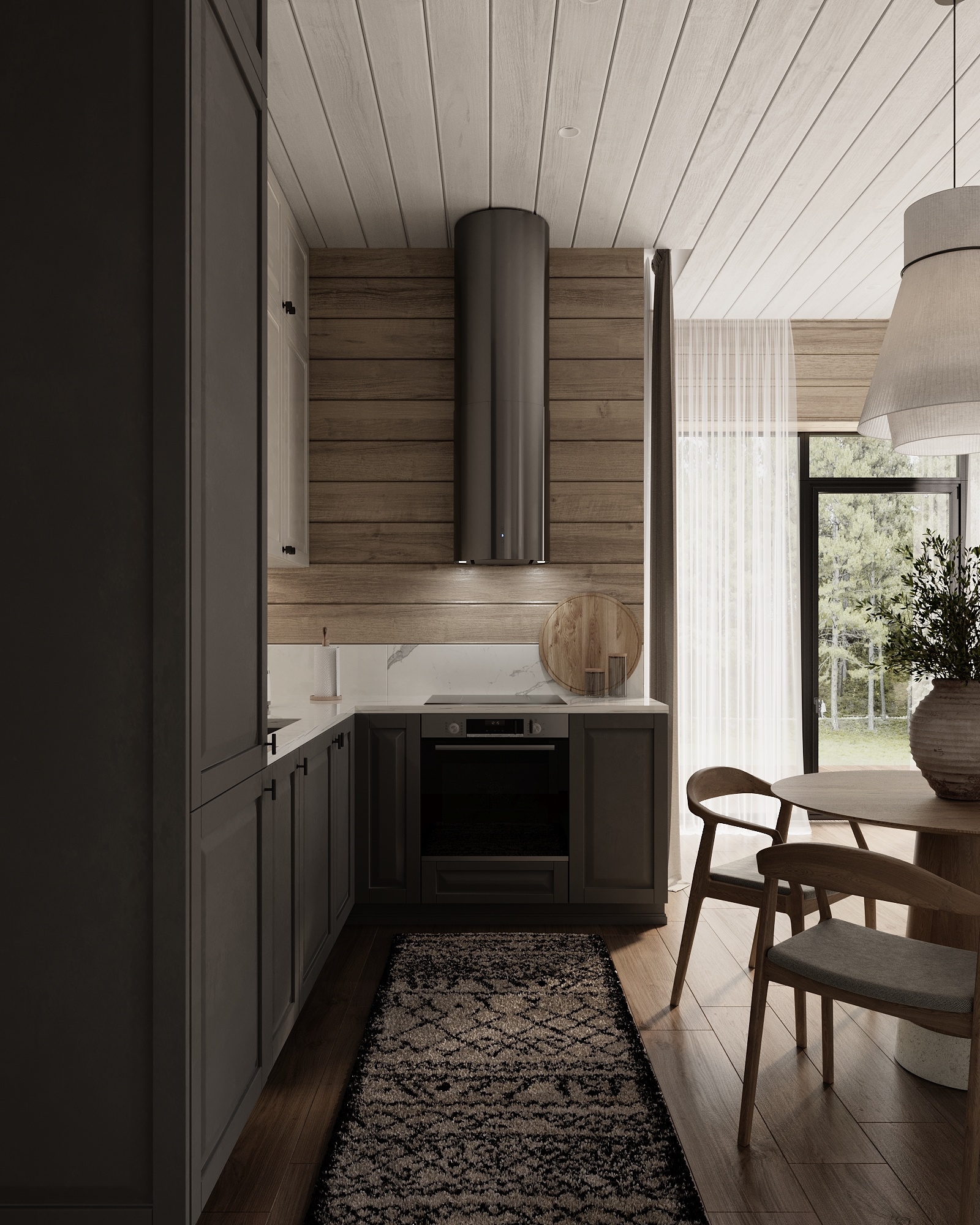 Интерьер комнаты отдыха в бане — Изображение №3 — 3D на Dprofile