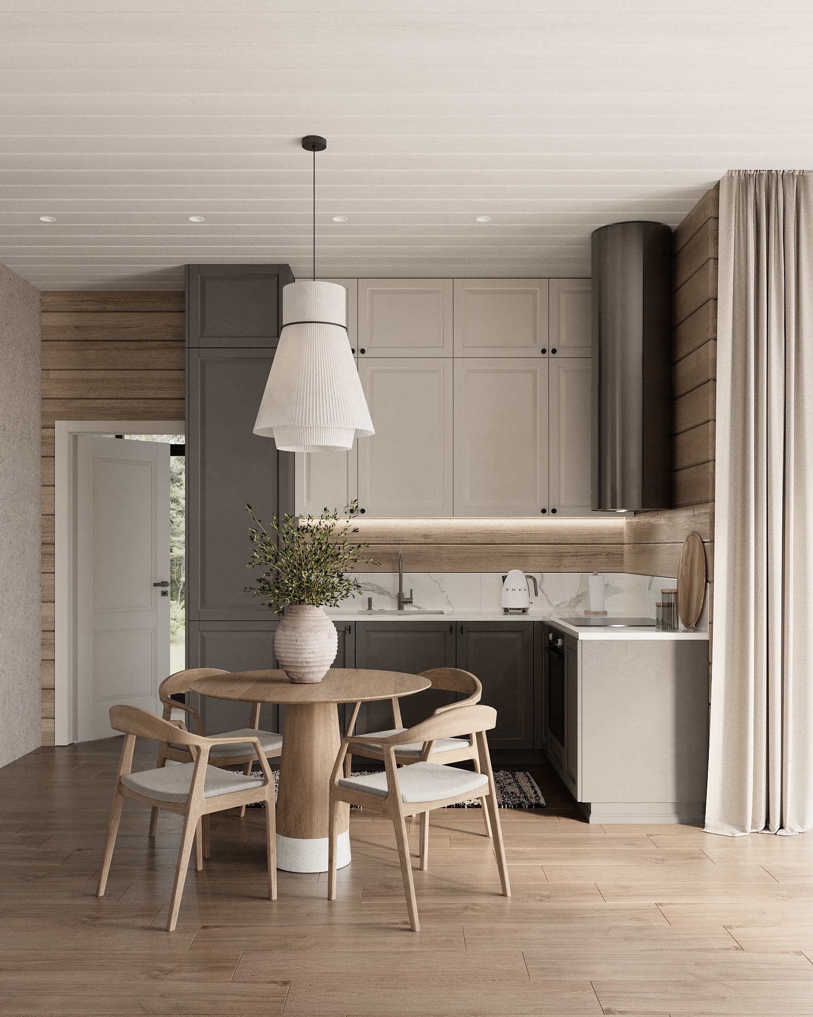 Интерьер комнаты отдыха в бане — Изображение №2 — 3D на Dprofile