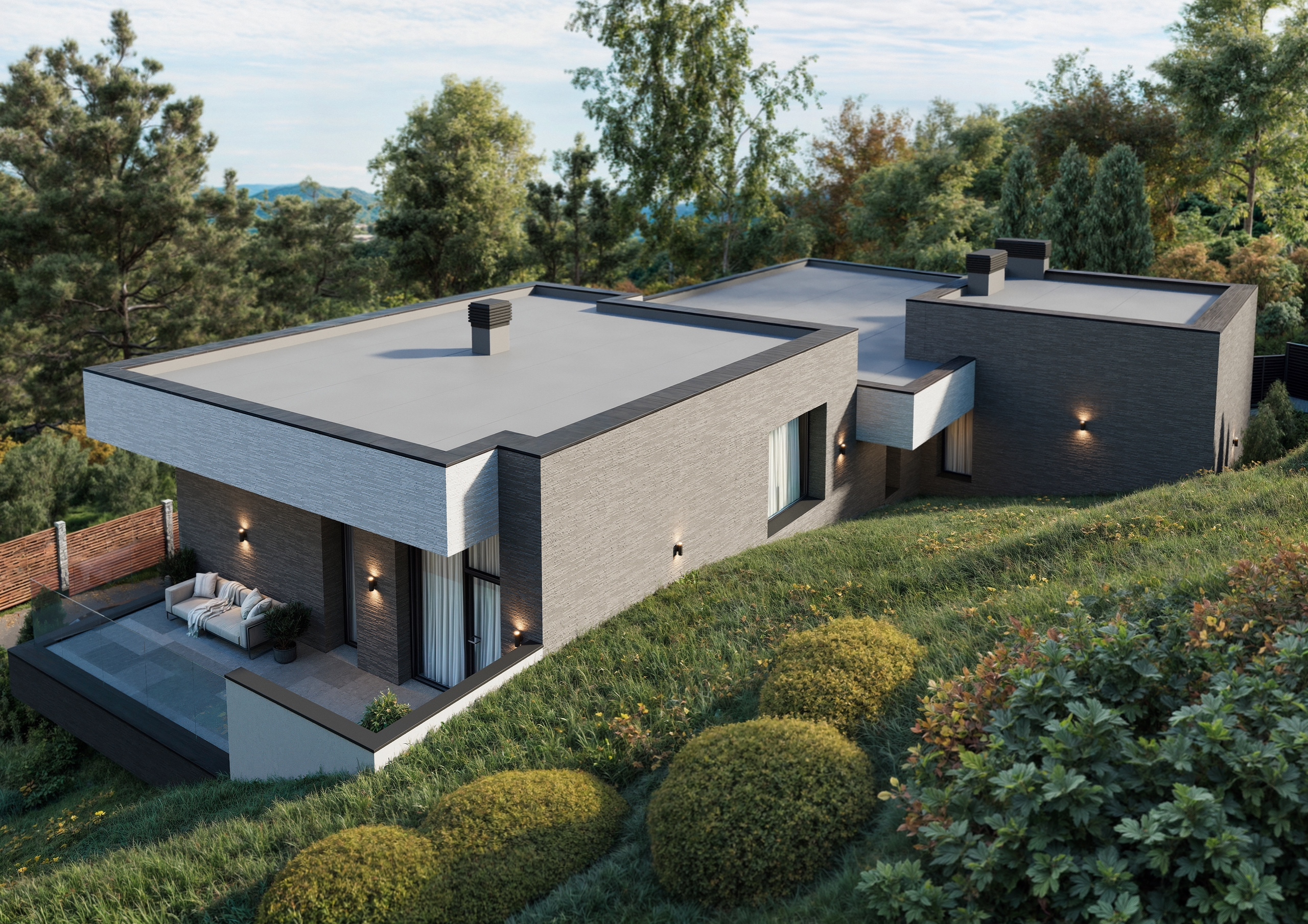 Проект загородного дома — Изображение №2 — 3D на Dprofile