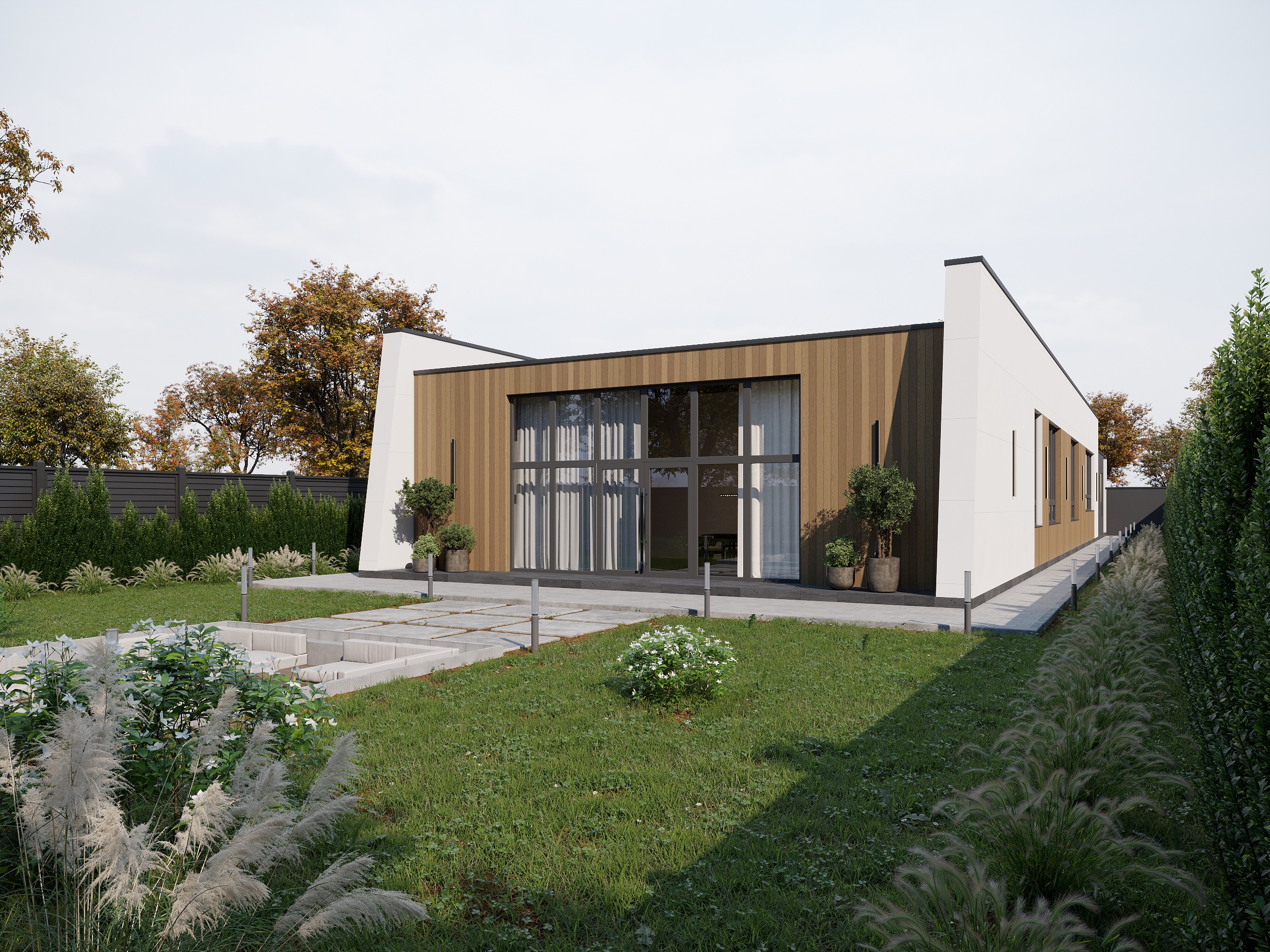 Проект внешнего вида фасадов для загородного дома — Изображение №3 — 3D на Dprofile