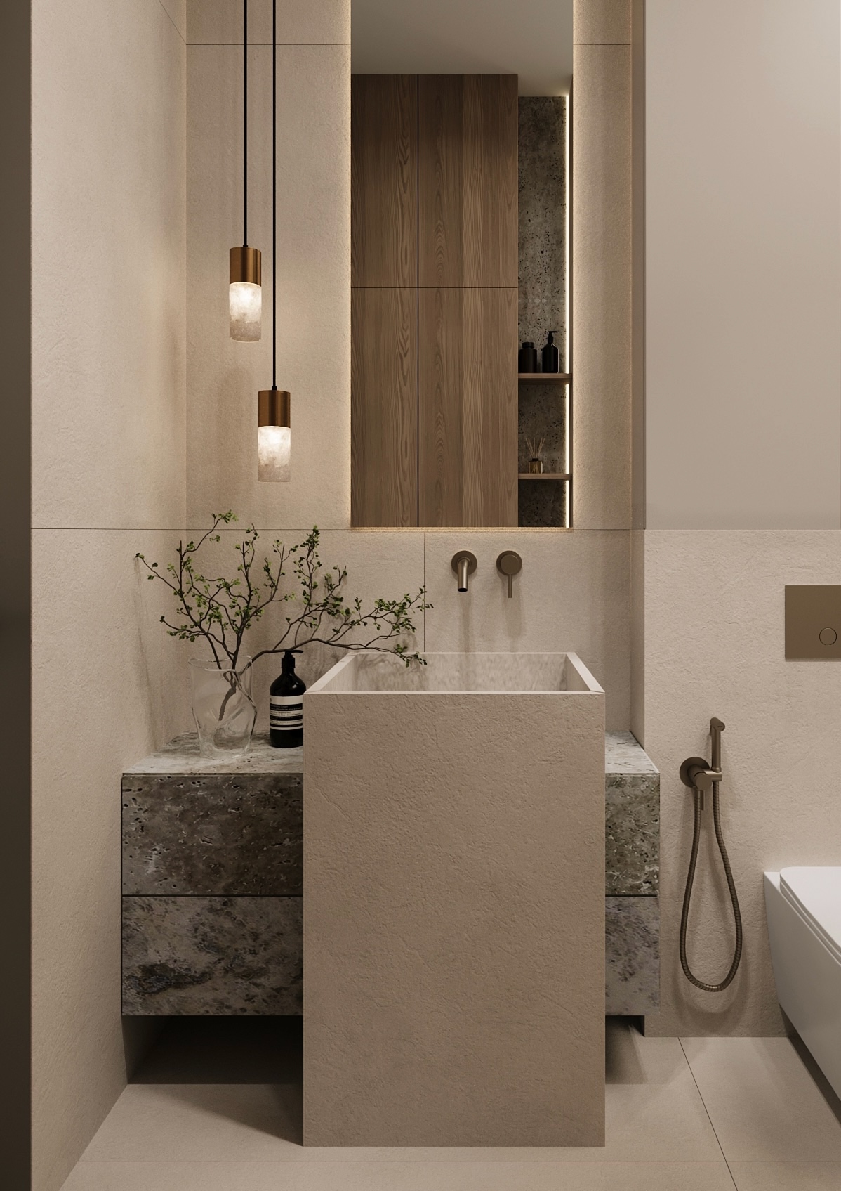 Интерьер ванной комнаты — Изображение №1 — 3D на Dprofile