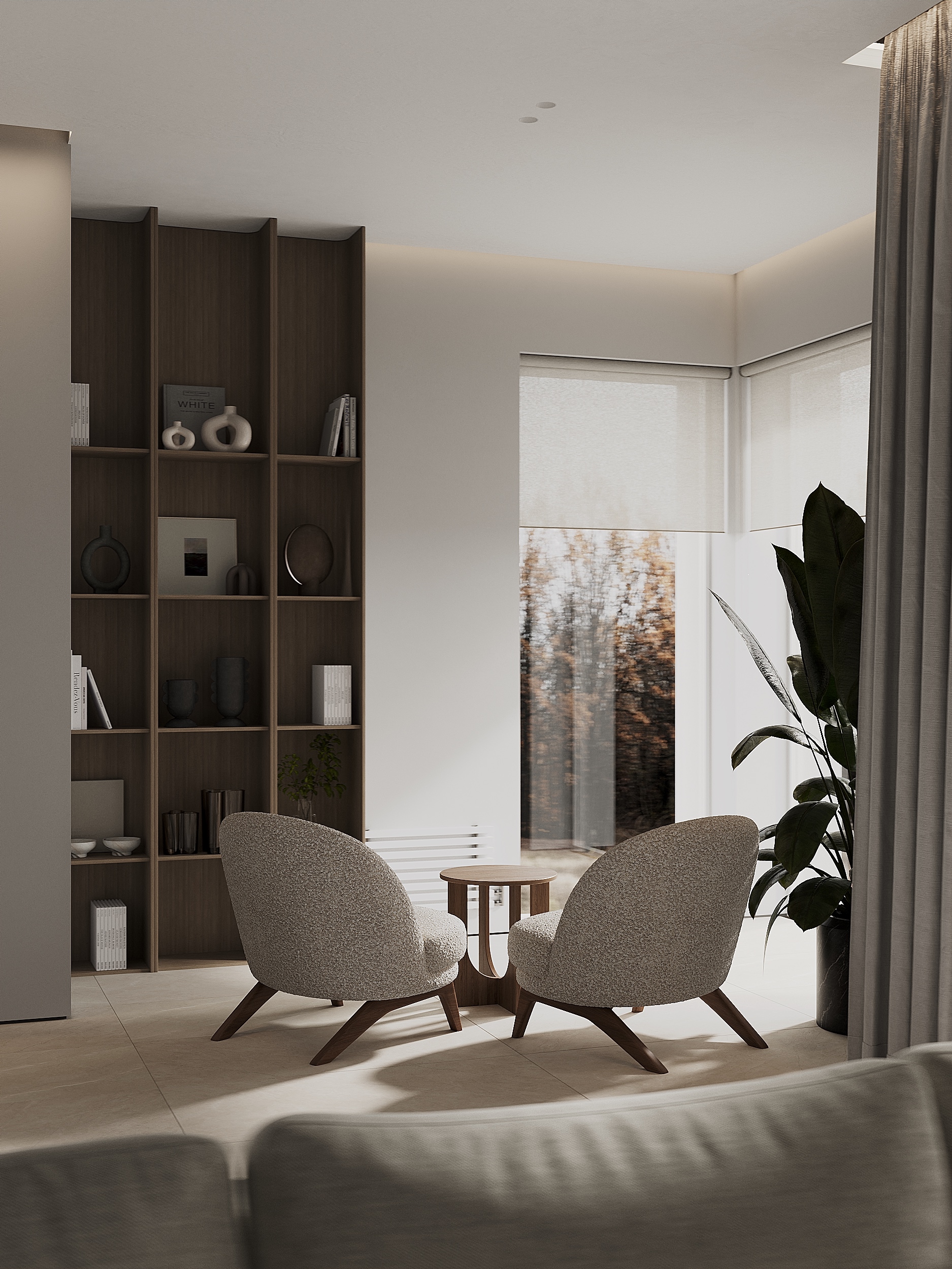 Интерьер кухни-гостиной для загородного дома — Изображение №3 — 3D на Dprofile