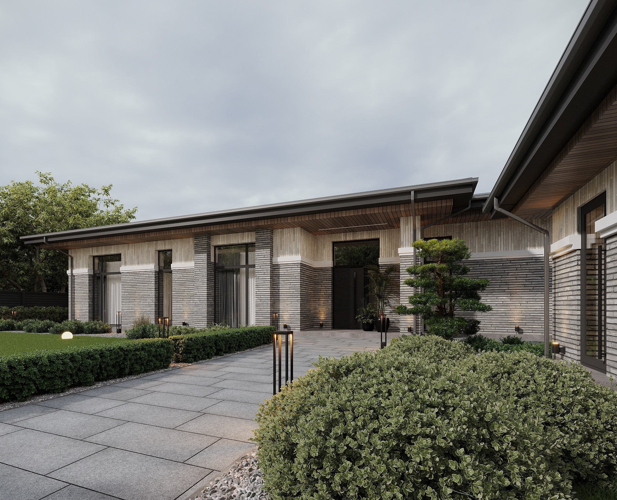 Проект загородного дома на Dprofile