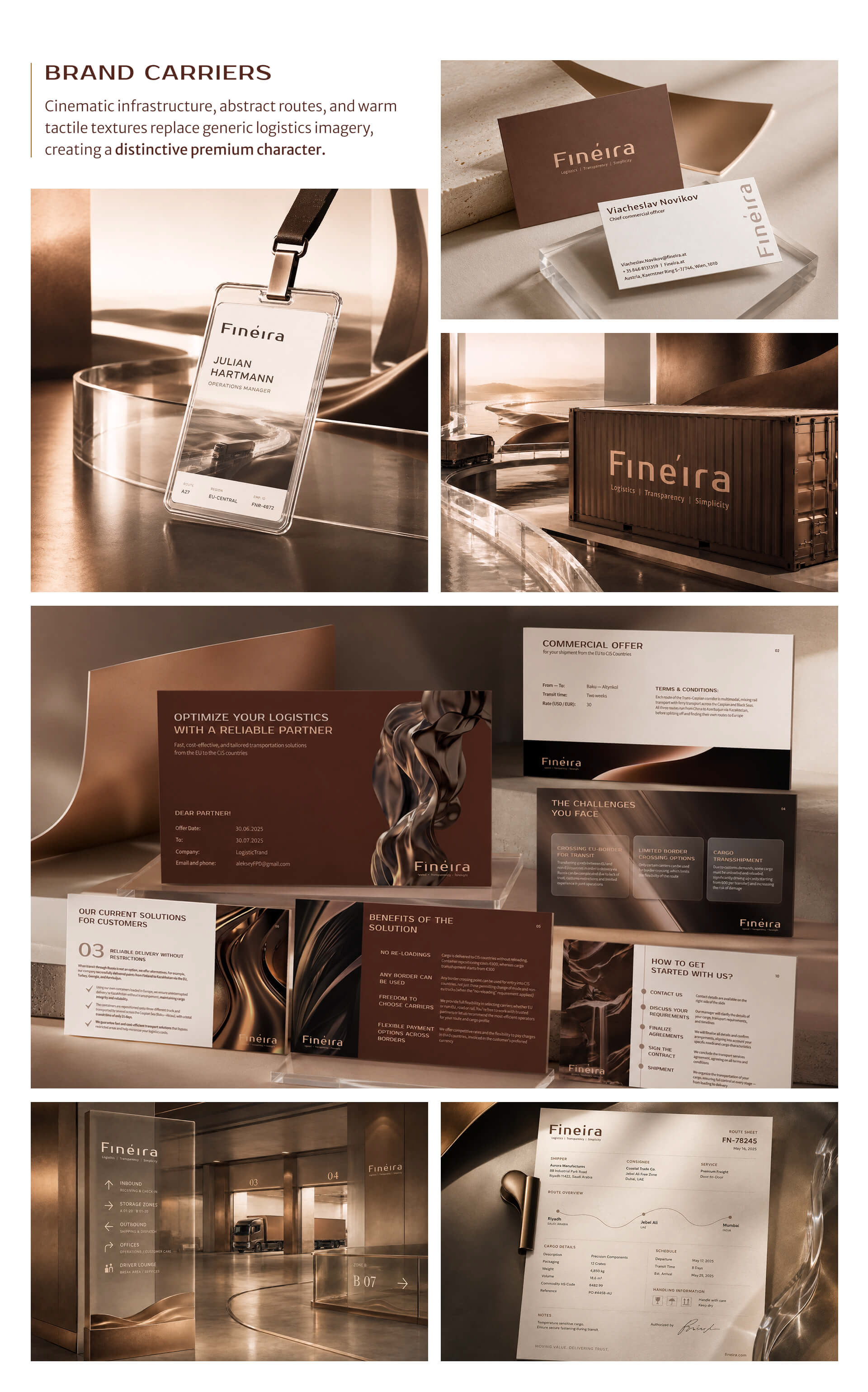 FINEIRA — Corporate identity and website — Изображение №9 — Брендинг на Dprofile