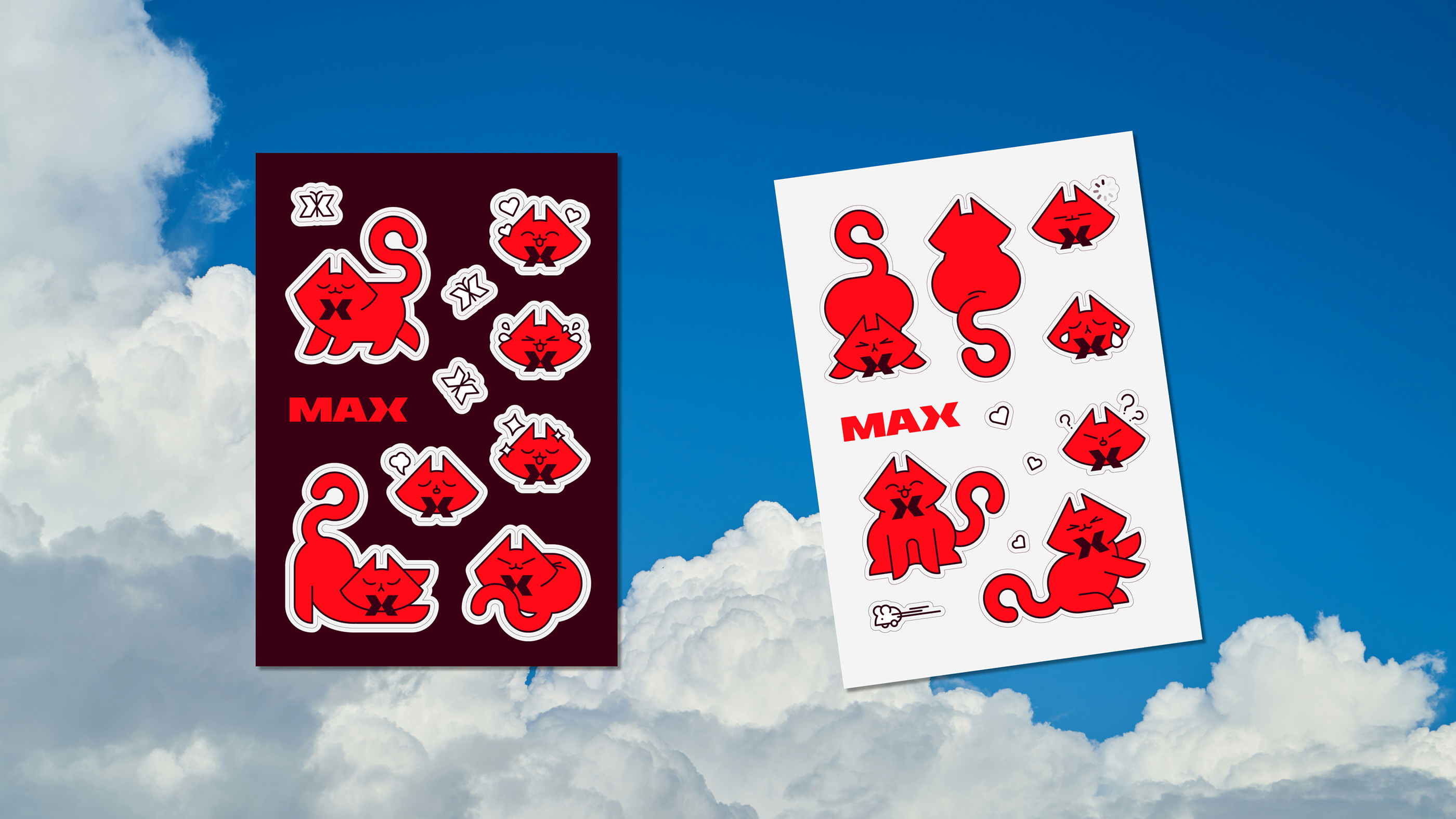 MAX | иллюстрация и айдентика — Изображение №7 — Брендинг, Иллюстрация на Dprofile