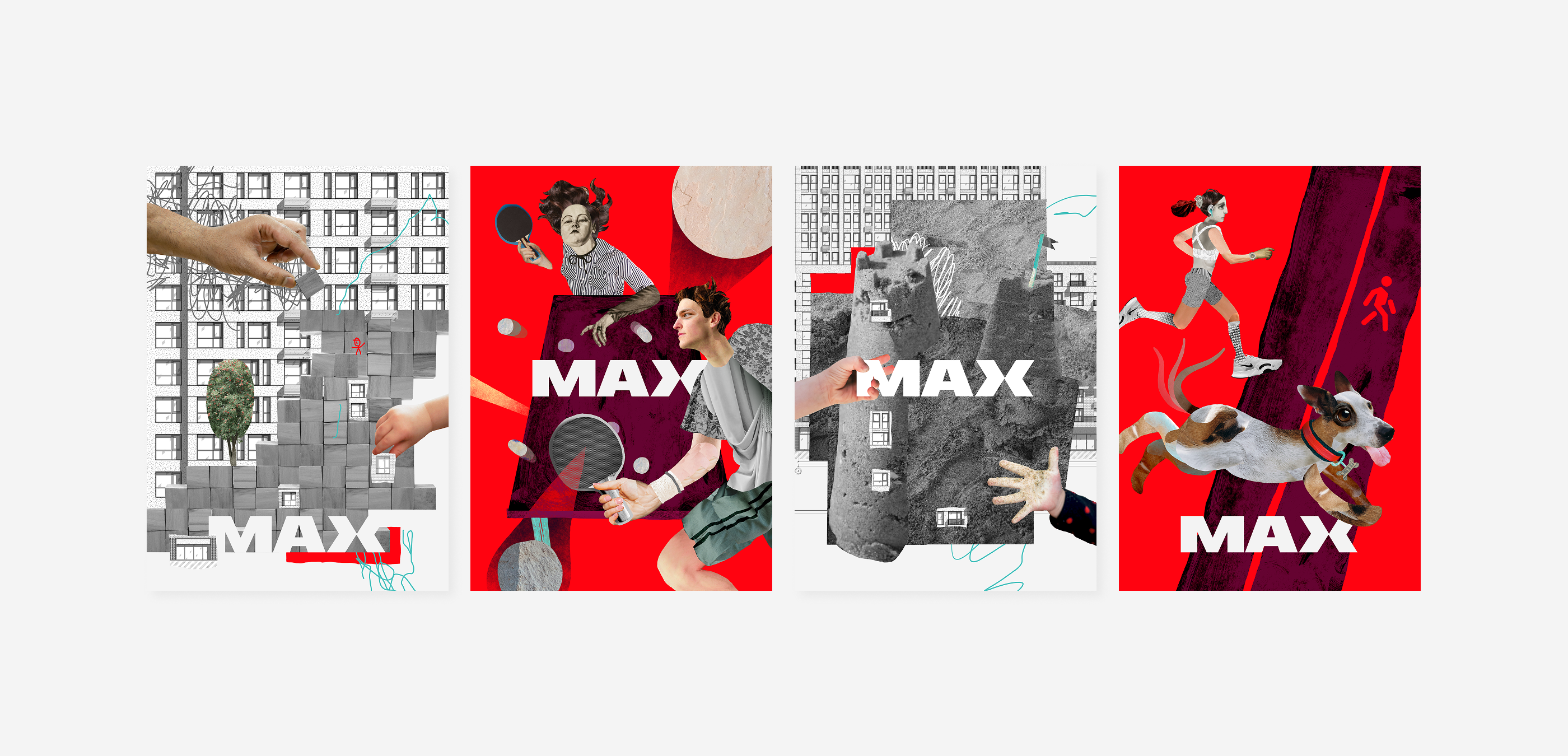 MAX | иллюстрация и айдентика — Изображение №10 — Брендинг, Иллюстрация на Dprofile