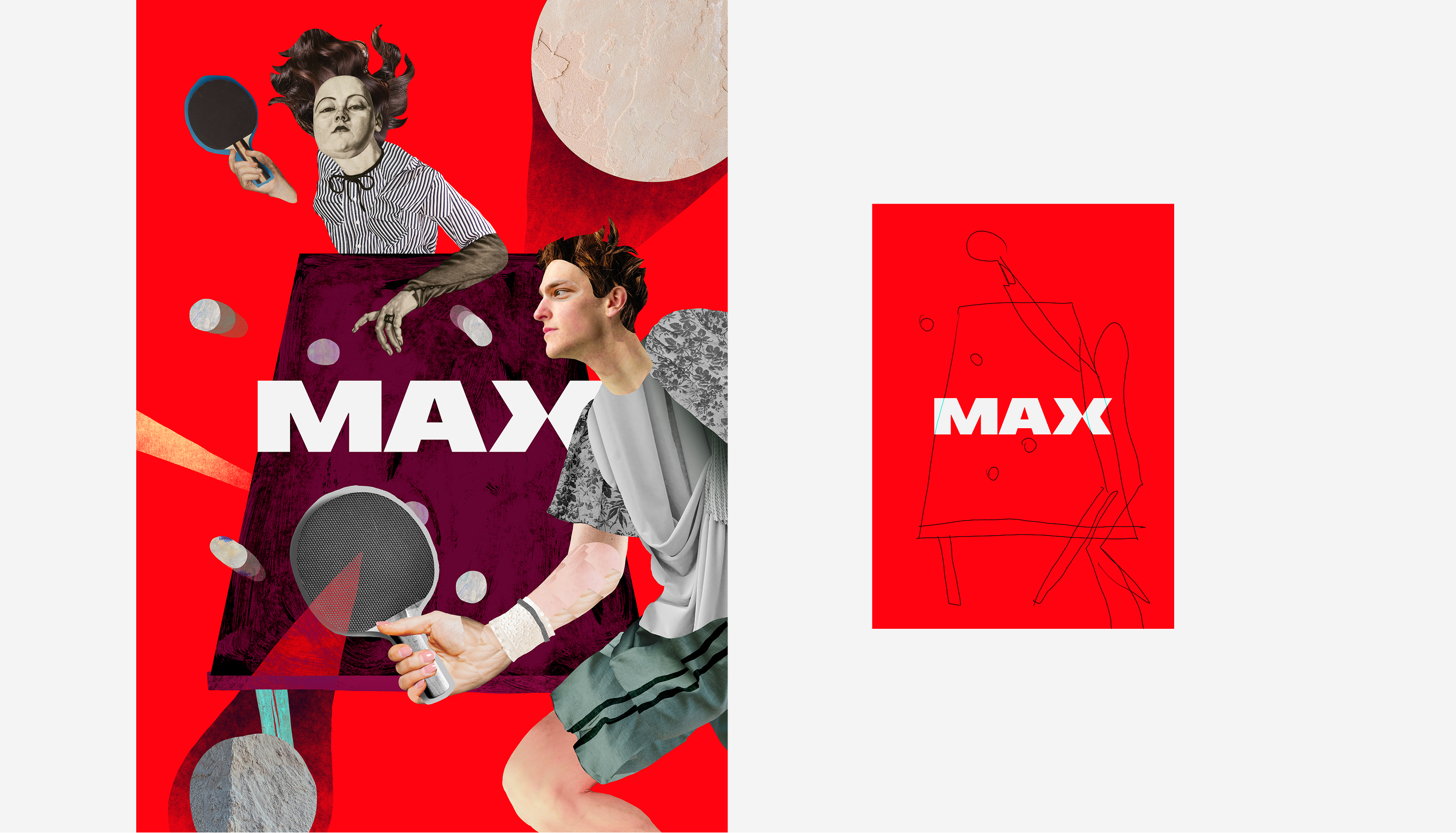 MAX | иллюстрация и айдентика — Изображение №11 — Брендинг, Иллюстрация на Dprofile