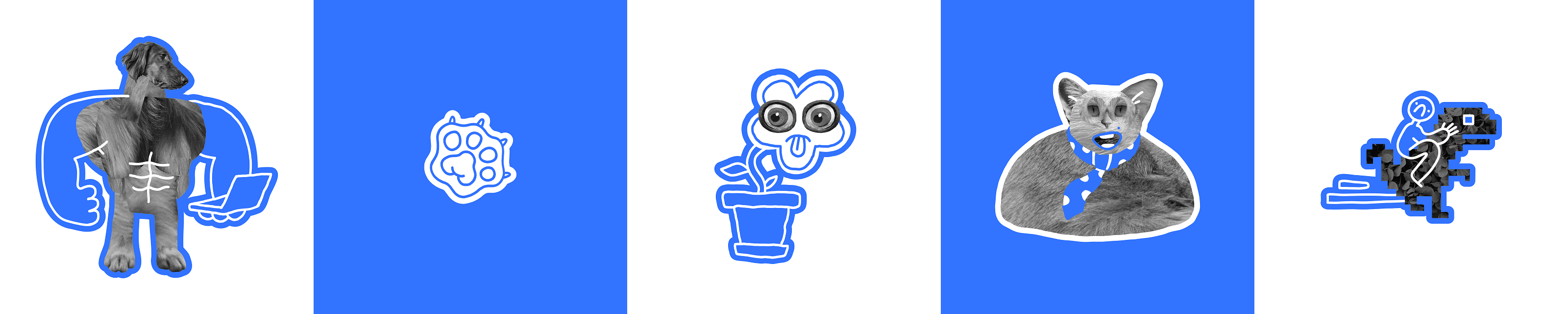 Стикеры для бренда электроники — Изображение №6 — Иллюстрация, Графика на Dprofile