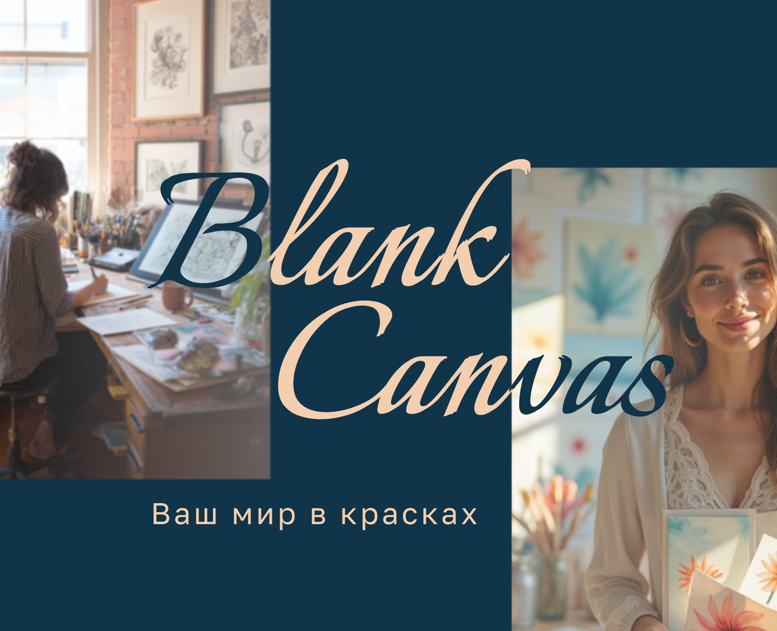Лендинг для заказа художественных работ — Интерфейсы на Dprofile