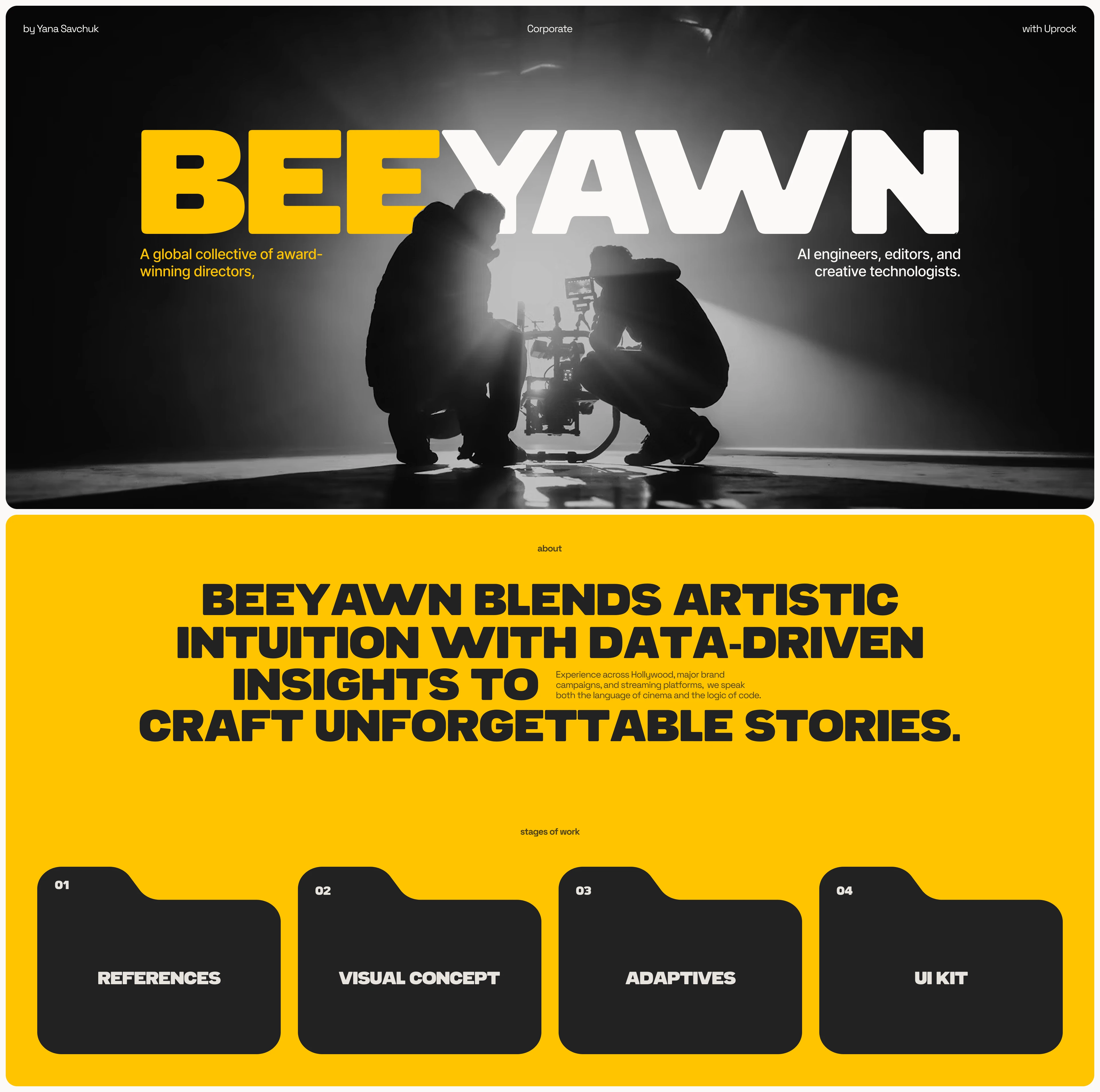 Beeyawn — Изображение №1 — Интерфейсы, Брендинг на Dprofile