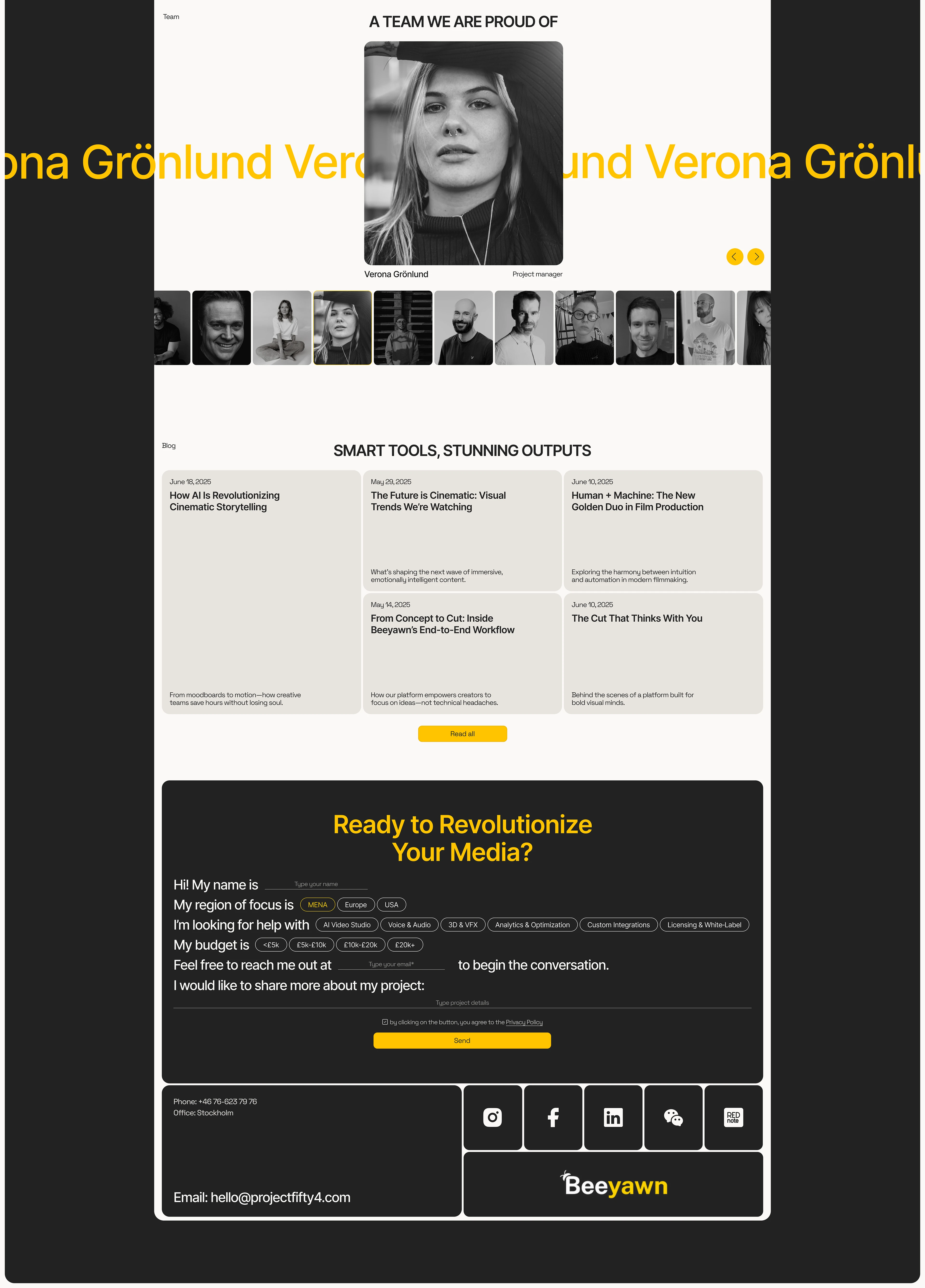 Beeyawn — Изображение №3 — Интерфейсы, Брендинг на Dprofile