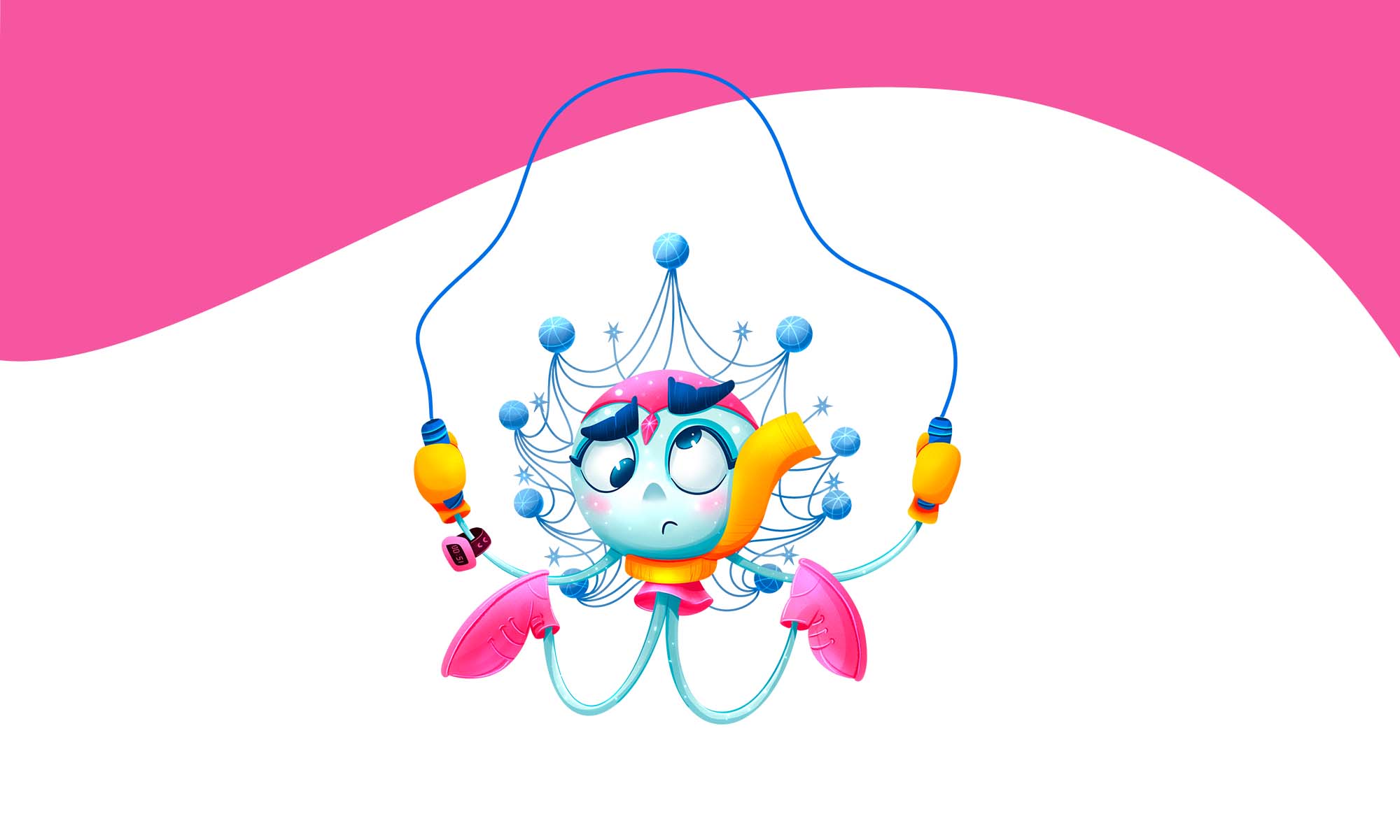 Бренд-персонаж для детской школы фигурного катания — Изображение №7 — Брендинг, Иллюстрация на Dprofile