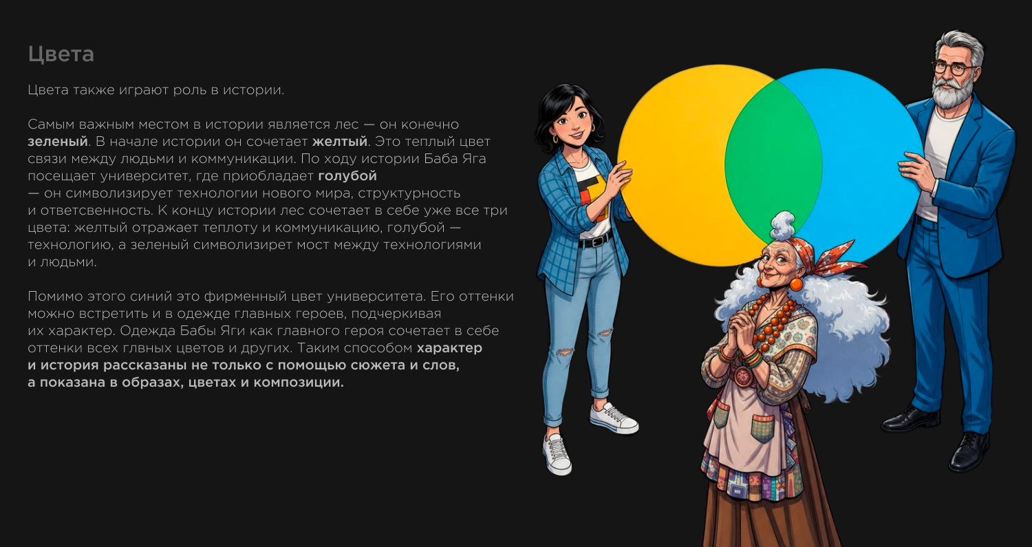 Нейро-комикс|Как Баба Яга спасла лес — Изображение №6 — Иллюстрация, Нейро на Dprofile