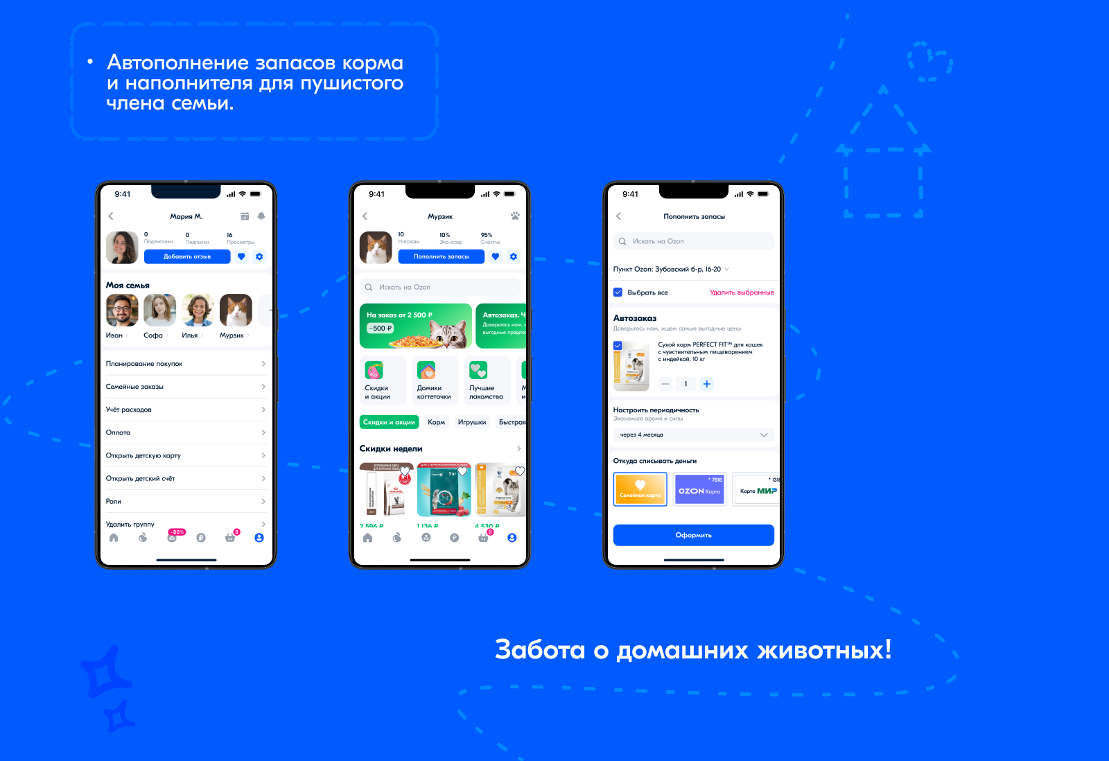 Семейный аккаунт Ozon — Изображение №12 — Интерфейсы на Dprofile