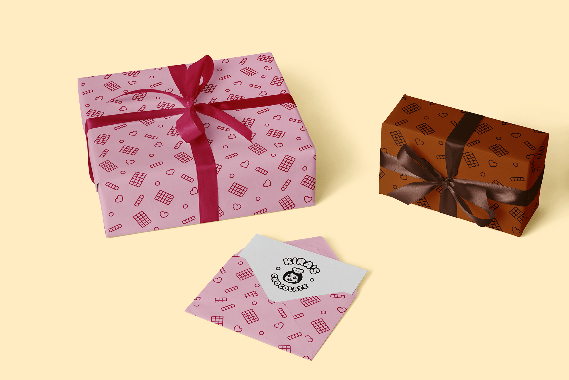 Kira's chocolate — брендинг и упаковка — Изображение №20 — Брендинг на Dprofile