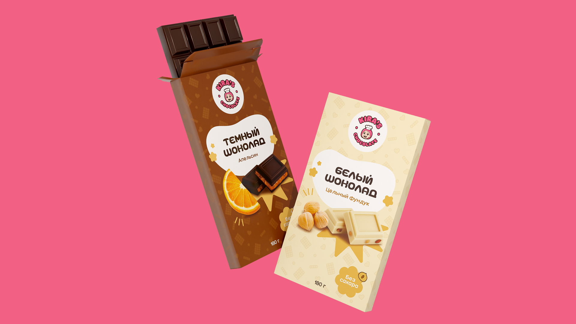 Kira's chocolate — брендинг и упаковка — Изображение №14 — Брендинг на Dprofile