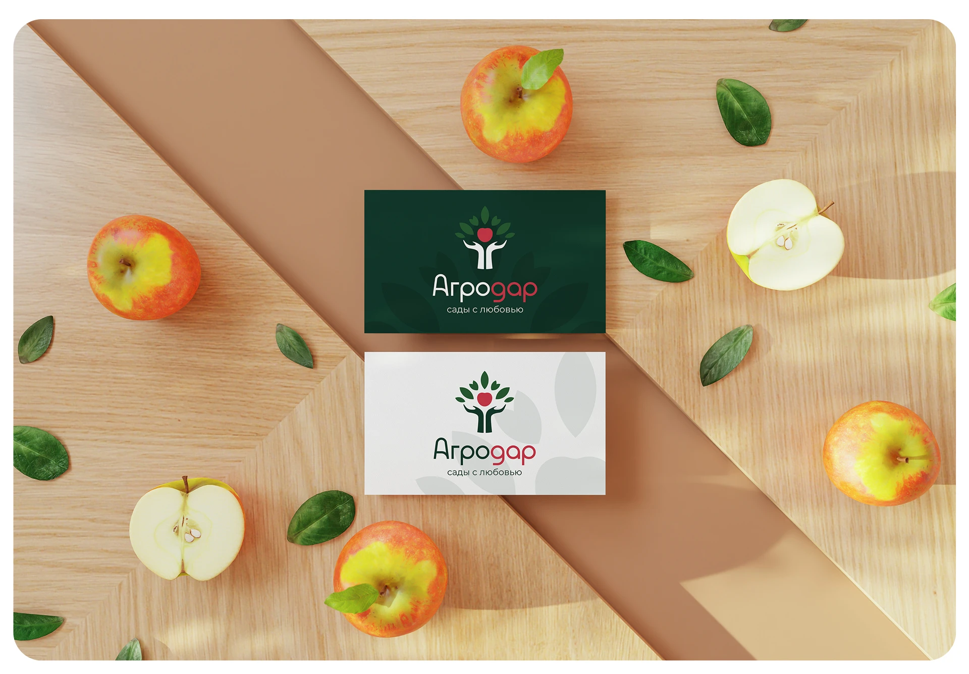 АГРОДАР/ Apple orchards brand — Изображение №14 — Брендинг на Dprofile