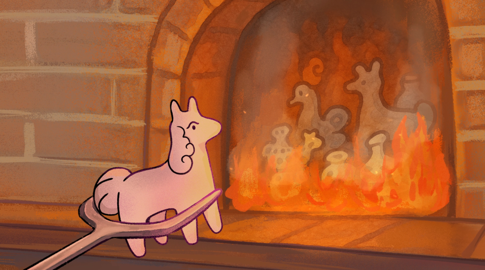 Анимация о дымковской игрушке — Изображение №20 — Иллюстрация, Анимация на Dprofile