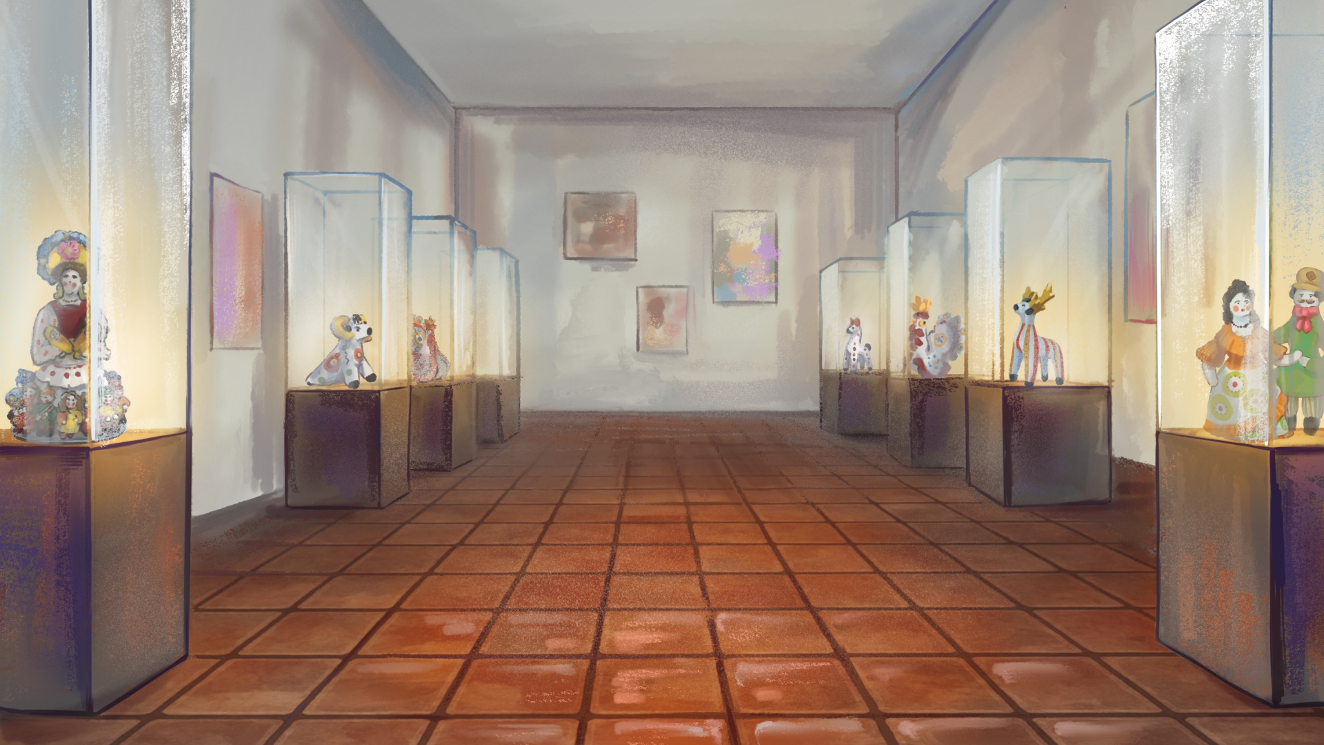 Анимация о дымковской игрушке — Изображение №13 — Иллюстрация, Анимация на Dprofile