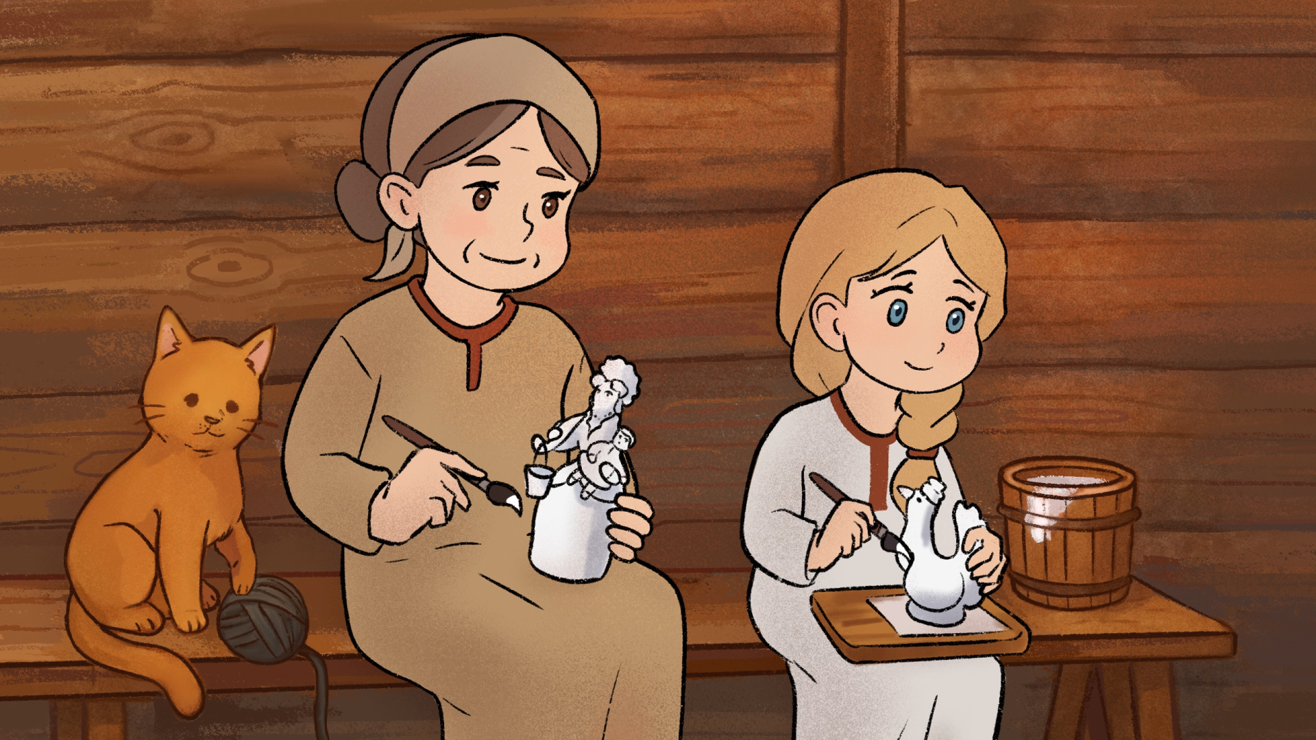 Анимация о дымковской игрушке — Изображение №18 — Иллюстрация, Анимация на Dprofile