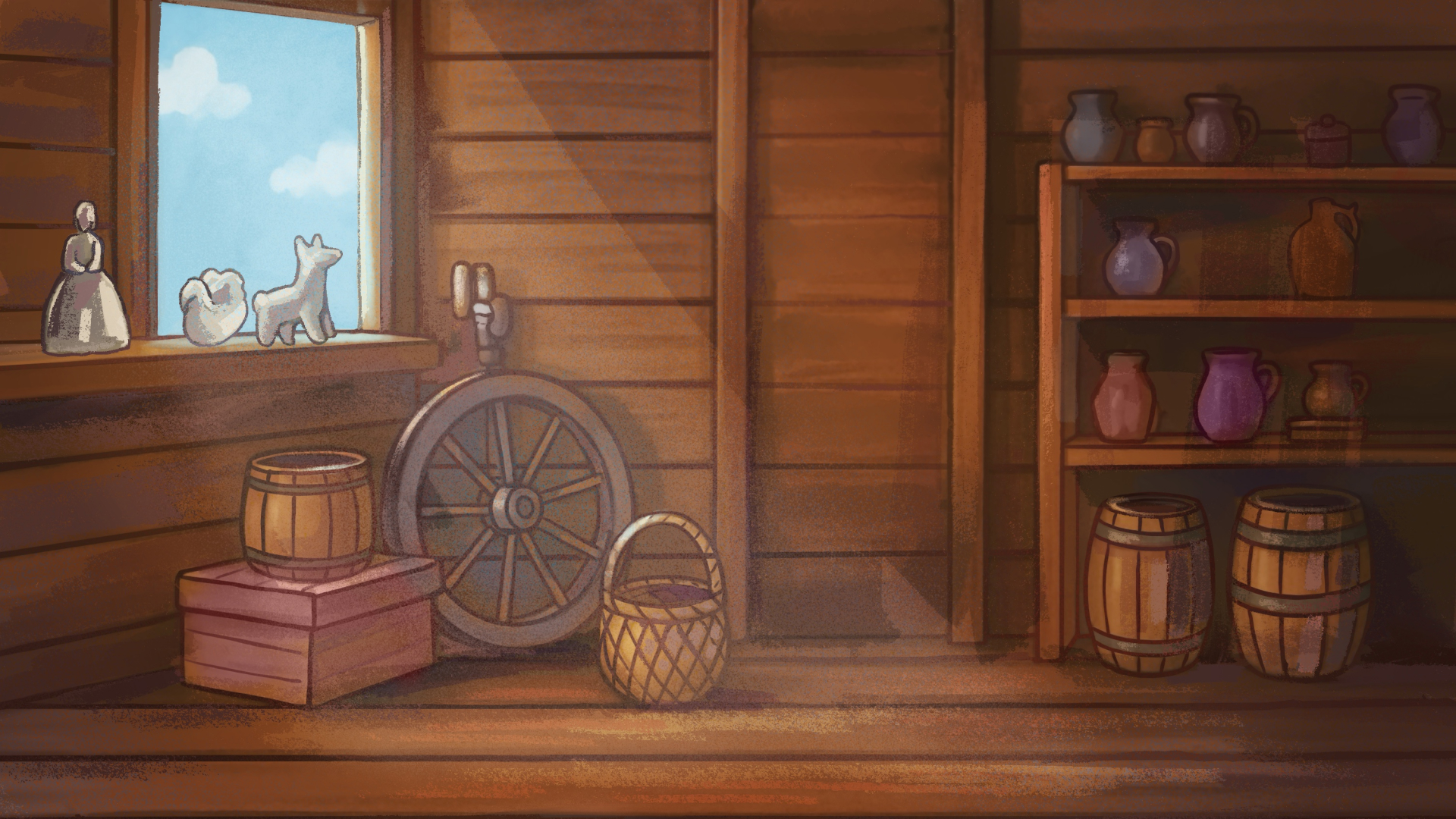 Анимация о дымковской игрушке — Изображение №15 — Иллюстрация, Анимация на Dprofile