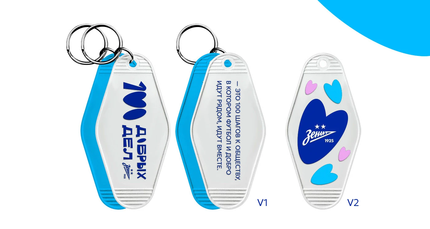 100 Добрых Дел ФК Зенит — Изображение №21 — Брендинг, Графика на Dprofile