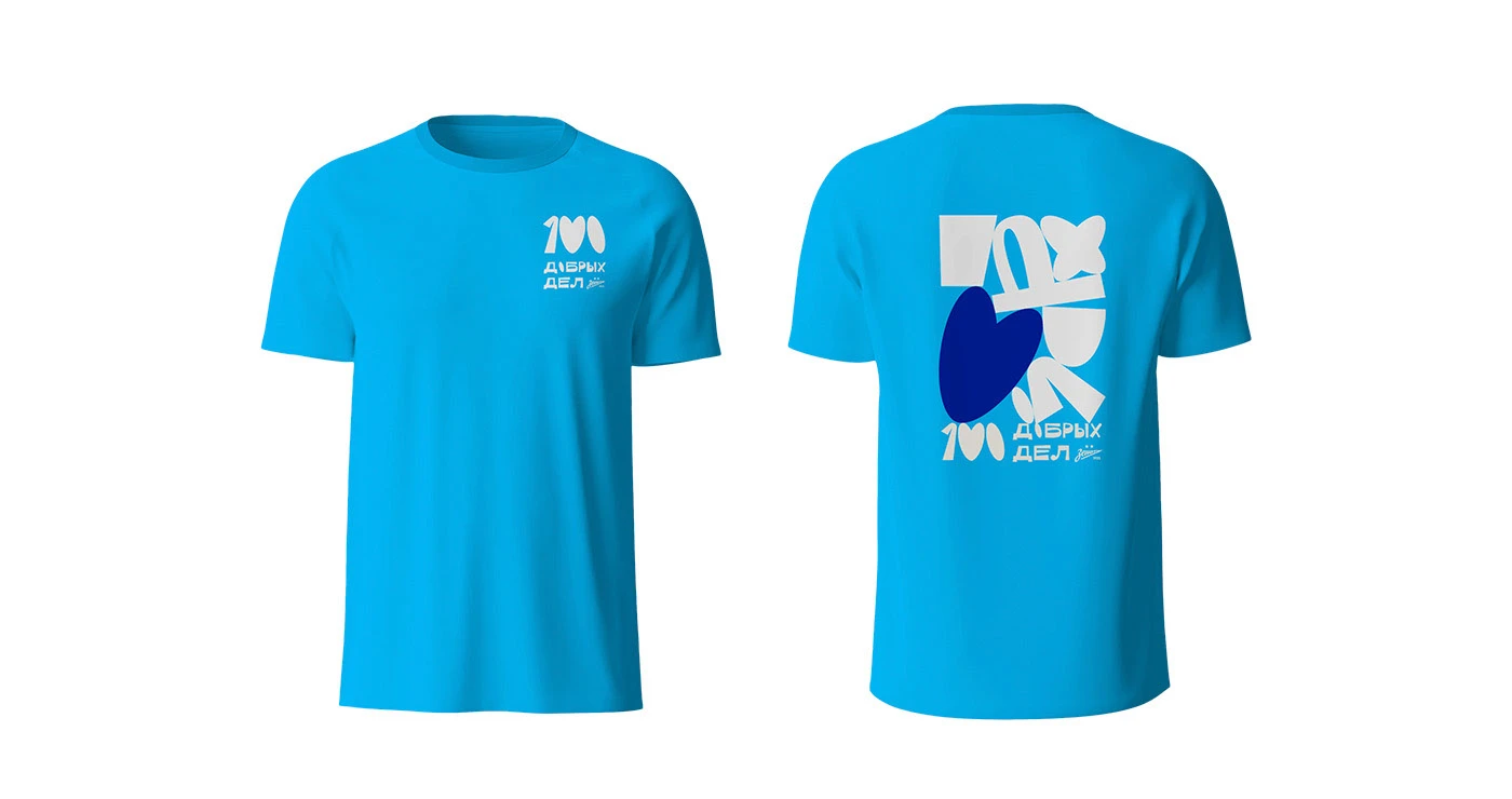 100 Добрых Дел ФК Зенит — Изображение №6 — Брендинг, Графика на Dprofile