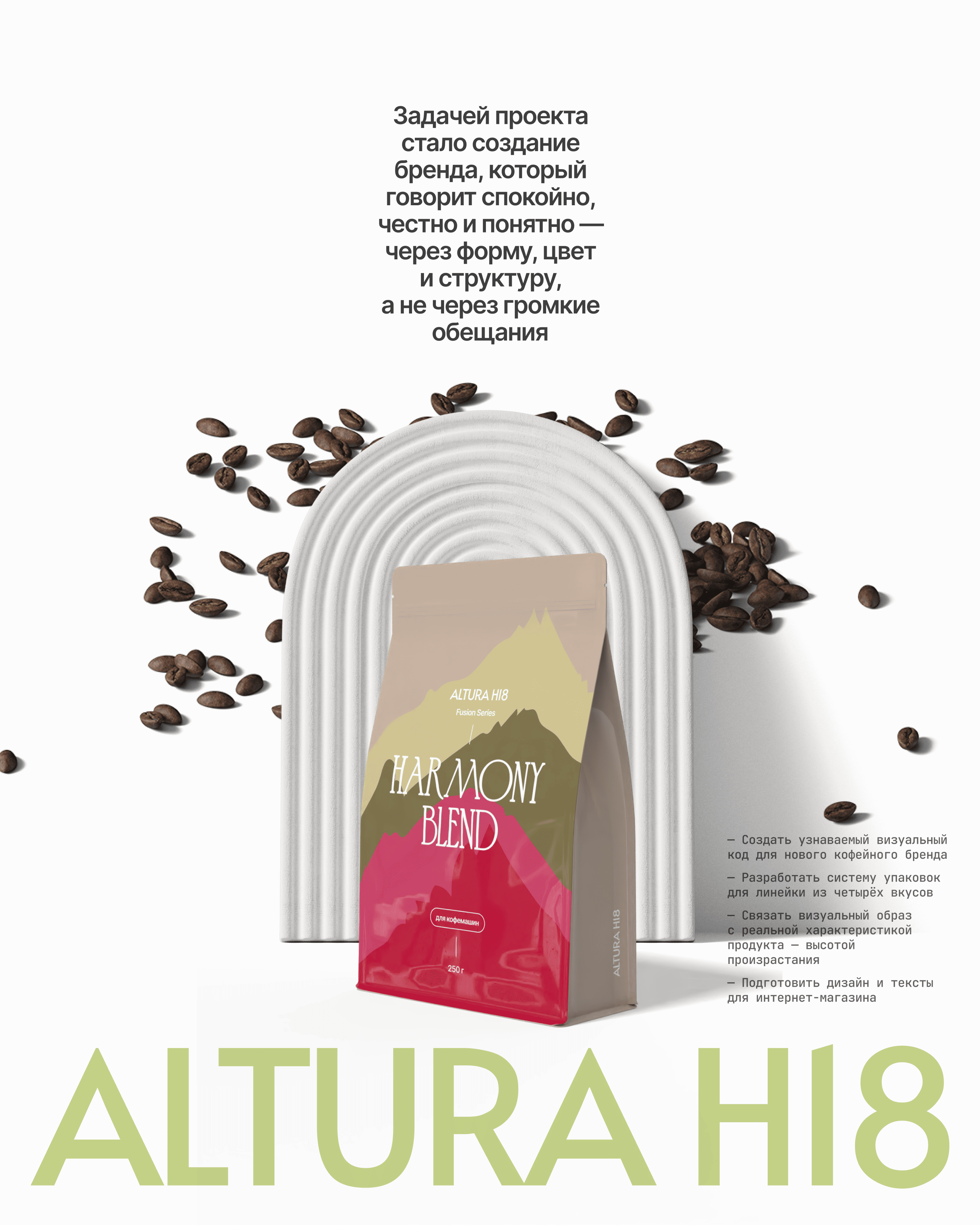 Айдентика, упаковка и интернет-магазин для бренда кофе — Изображение №3 — Интерфейсы, Брендинг на Dprofile