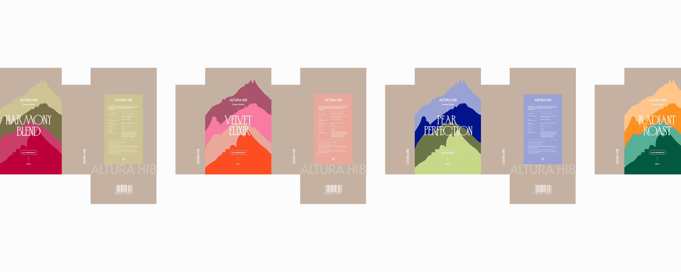 Айдентика, упаковка и интернет-магазин для бренда кофе — Изображение №4 — Интерфейсы, Брендинг на Dprofile