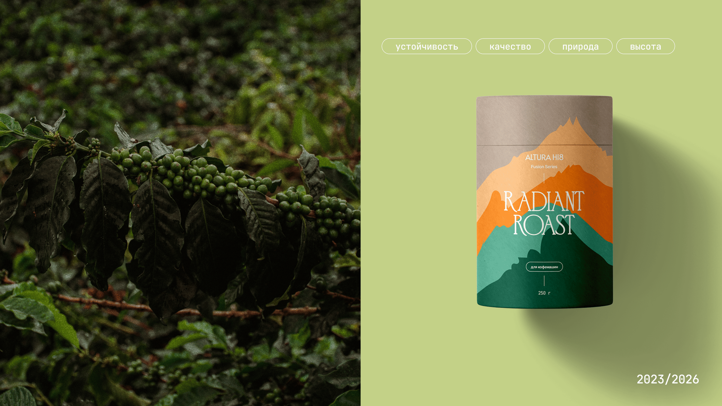 Айдентика, упаковка и интернет-магазин для бренда кофе — Изображение №11 — Интерфейсы, Брендинг на Dprofile