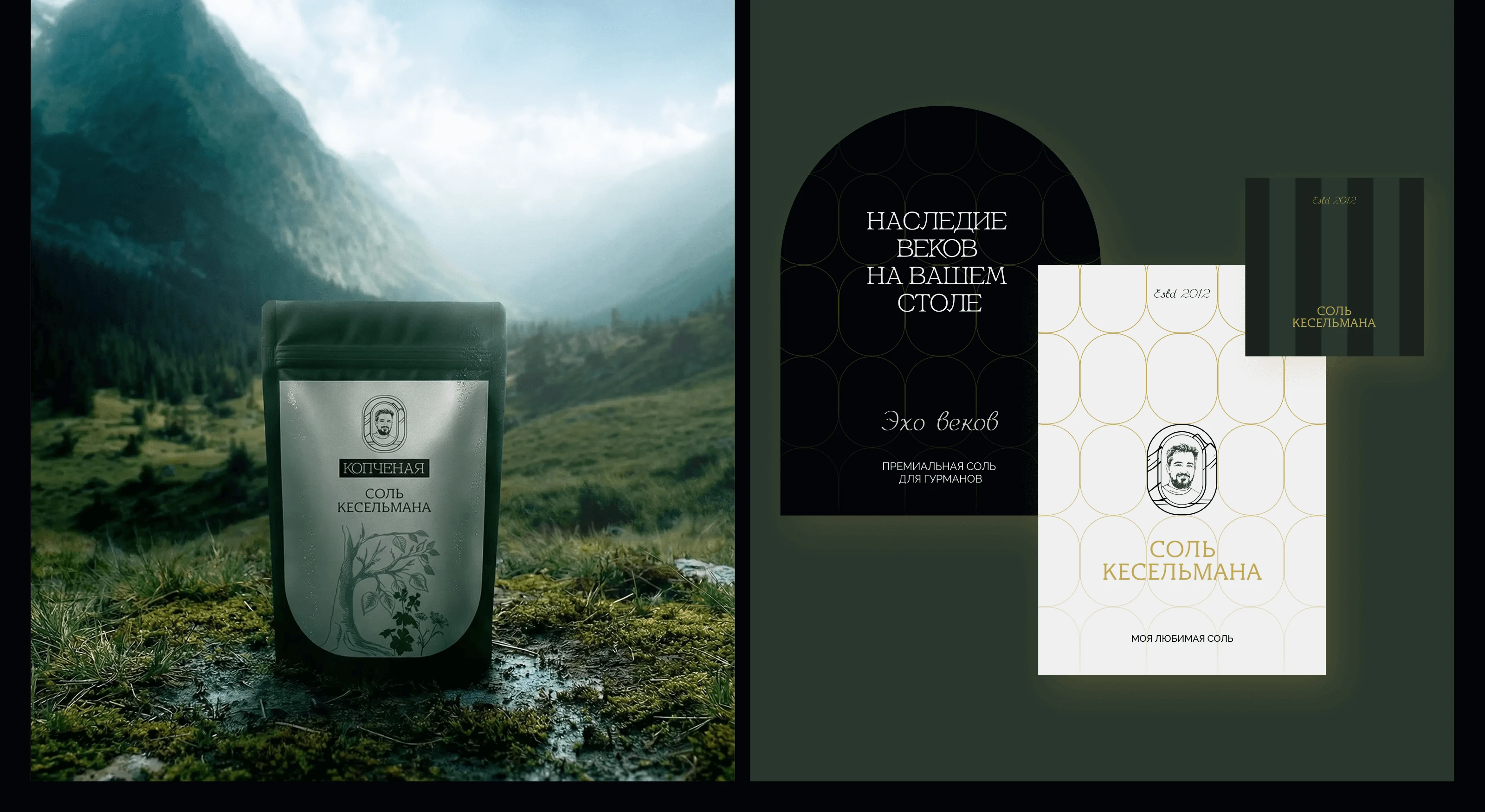 Брендинг и упаковка для авторского бренда элитной соли — Изображение №6 — Брендинг на Dprofile