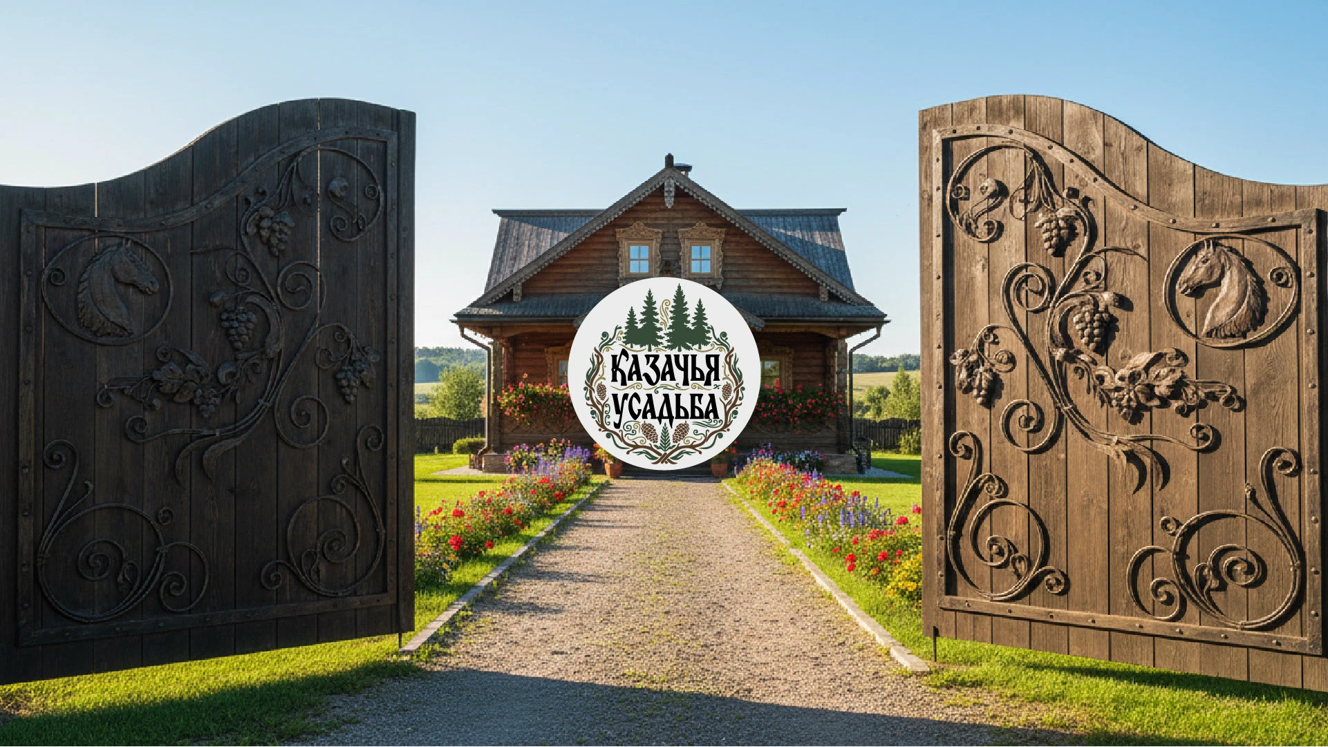 Брендбук для базы отдыха "Казачья усадьба" / Brandbook — Изображение №1 — Брендинг на Dprofile