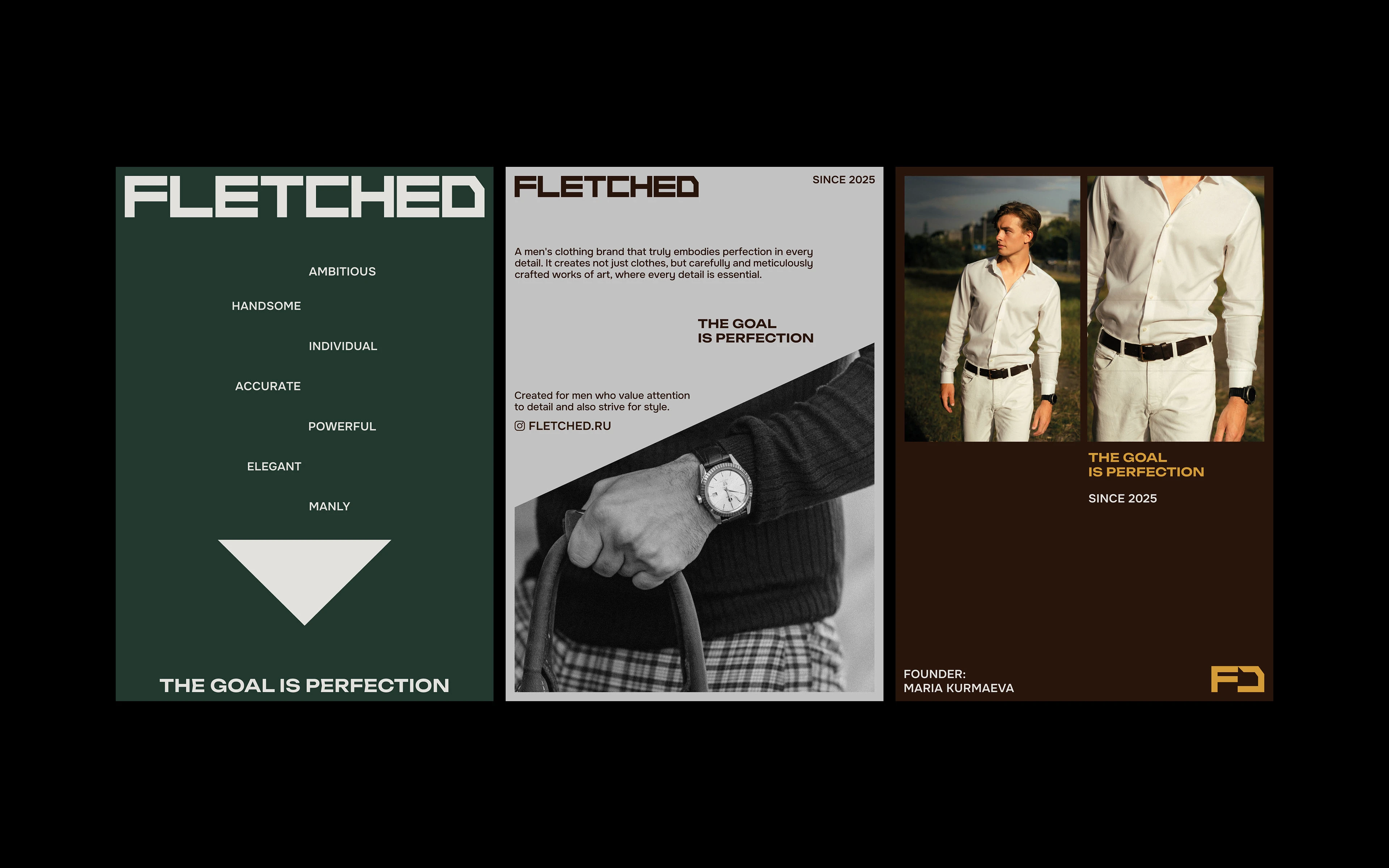 Fletched / Men's clothing brand — Изображение №12 — Брендинг на Dprofile