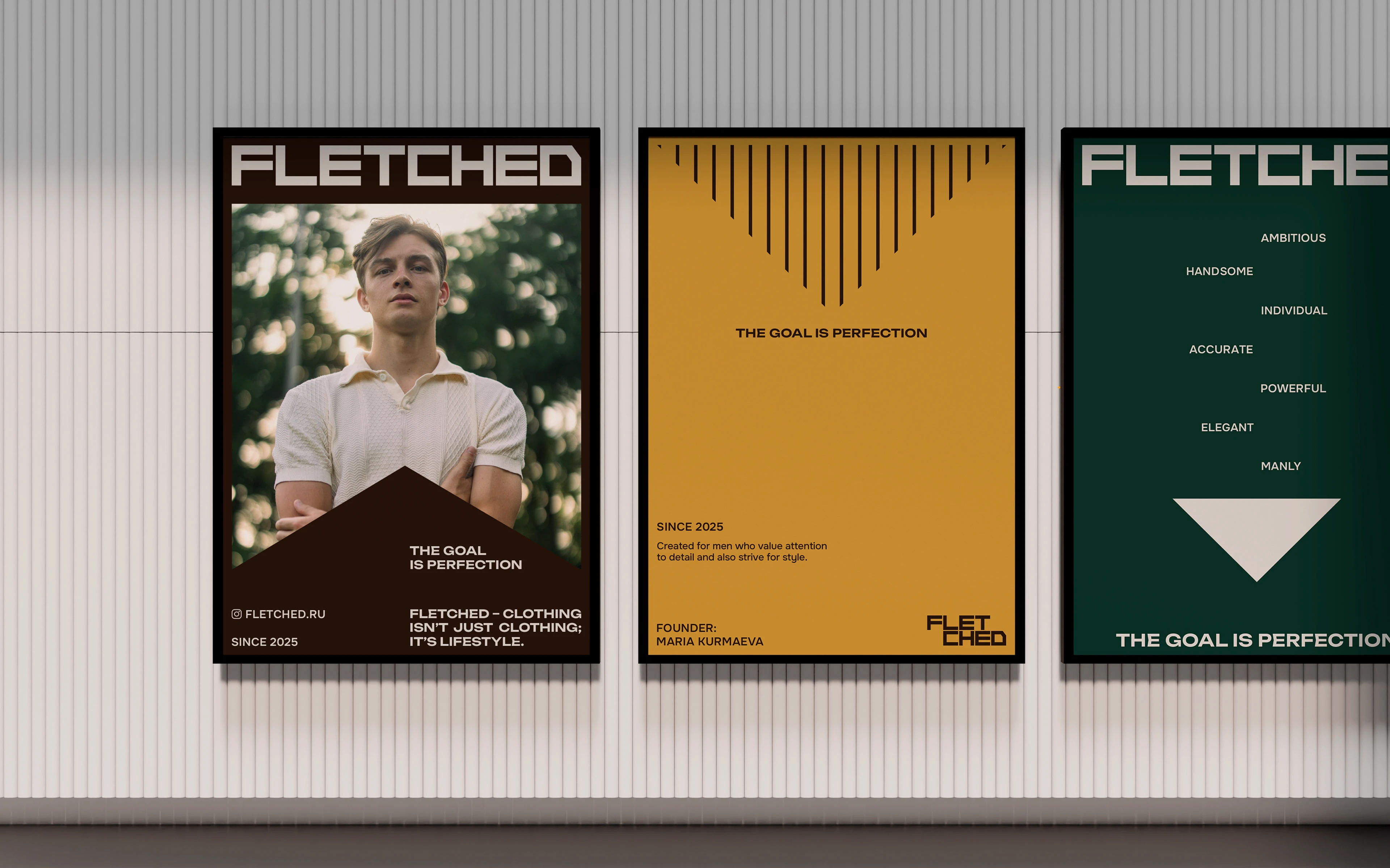 Fletched / Men's clothing brand — Изображение №3 — Брендинг на Dprofile