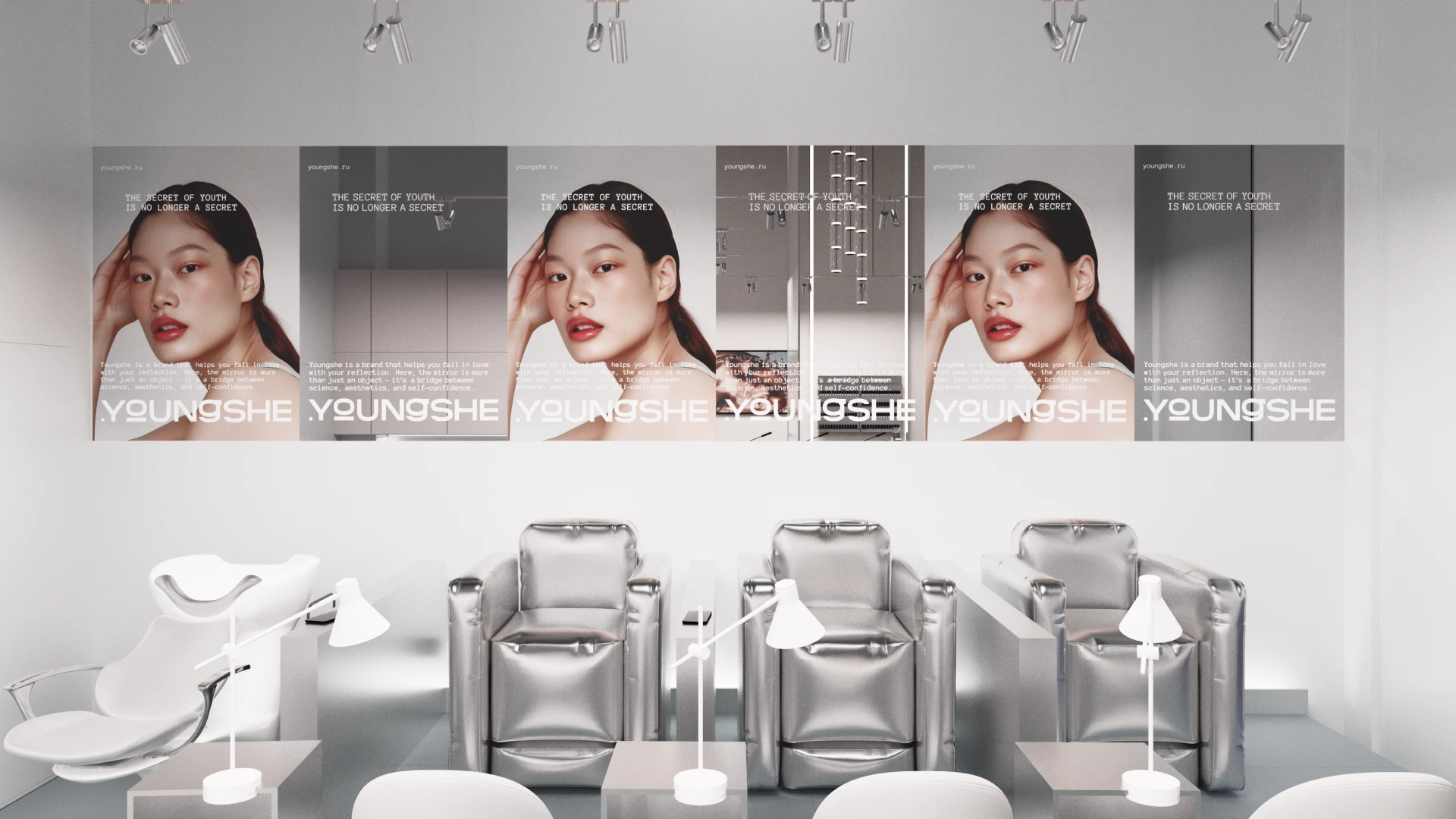 Youngshe | Салон красоты и бренд косметики — Изображение №1 — Брендинг на Dprofile