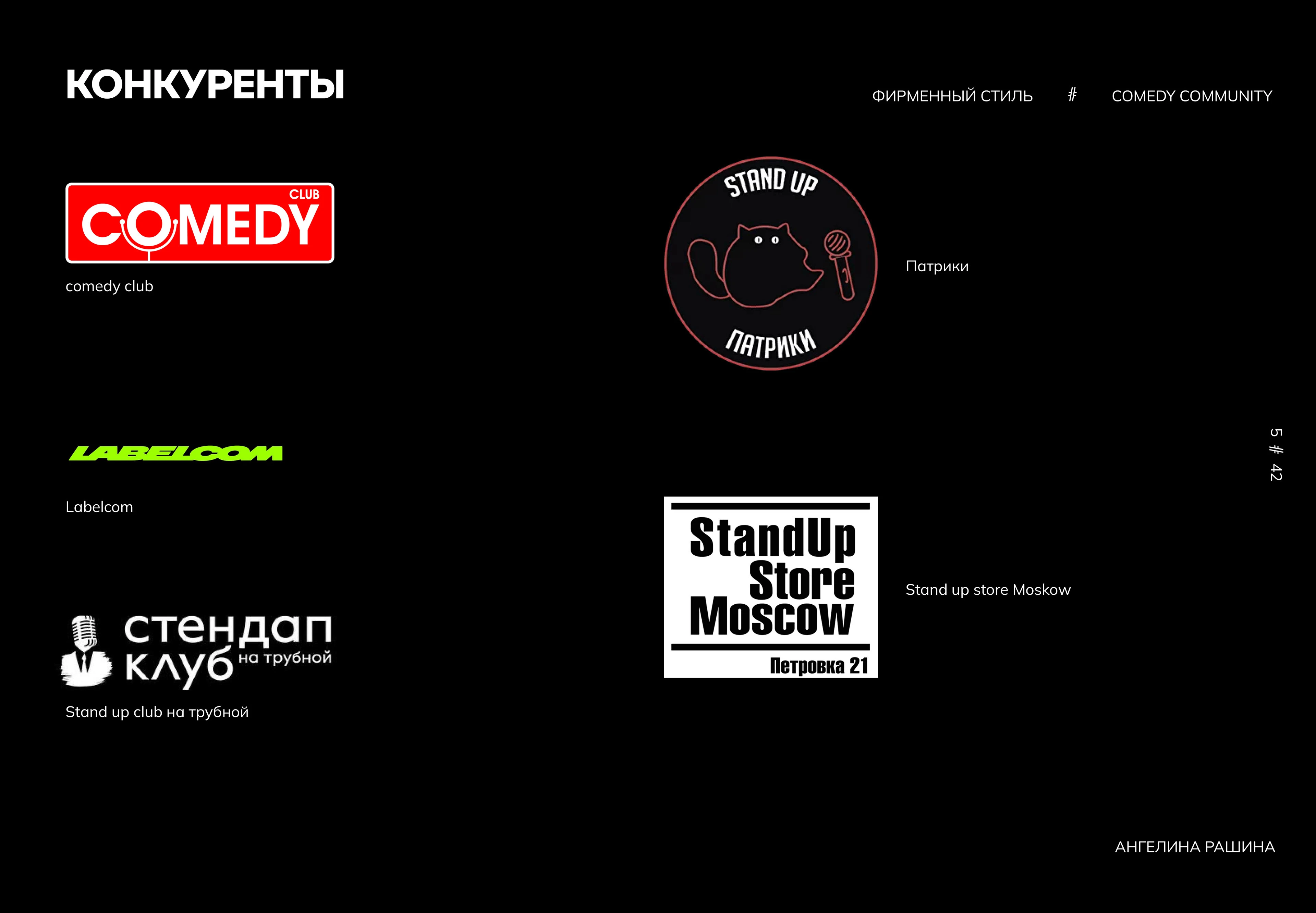 Фирменный стиль Comedy Community — Изображение №5 — Брендинг, Графика на Dprofile
