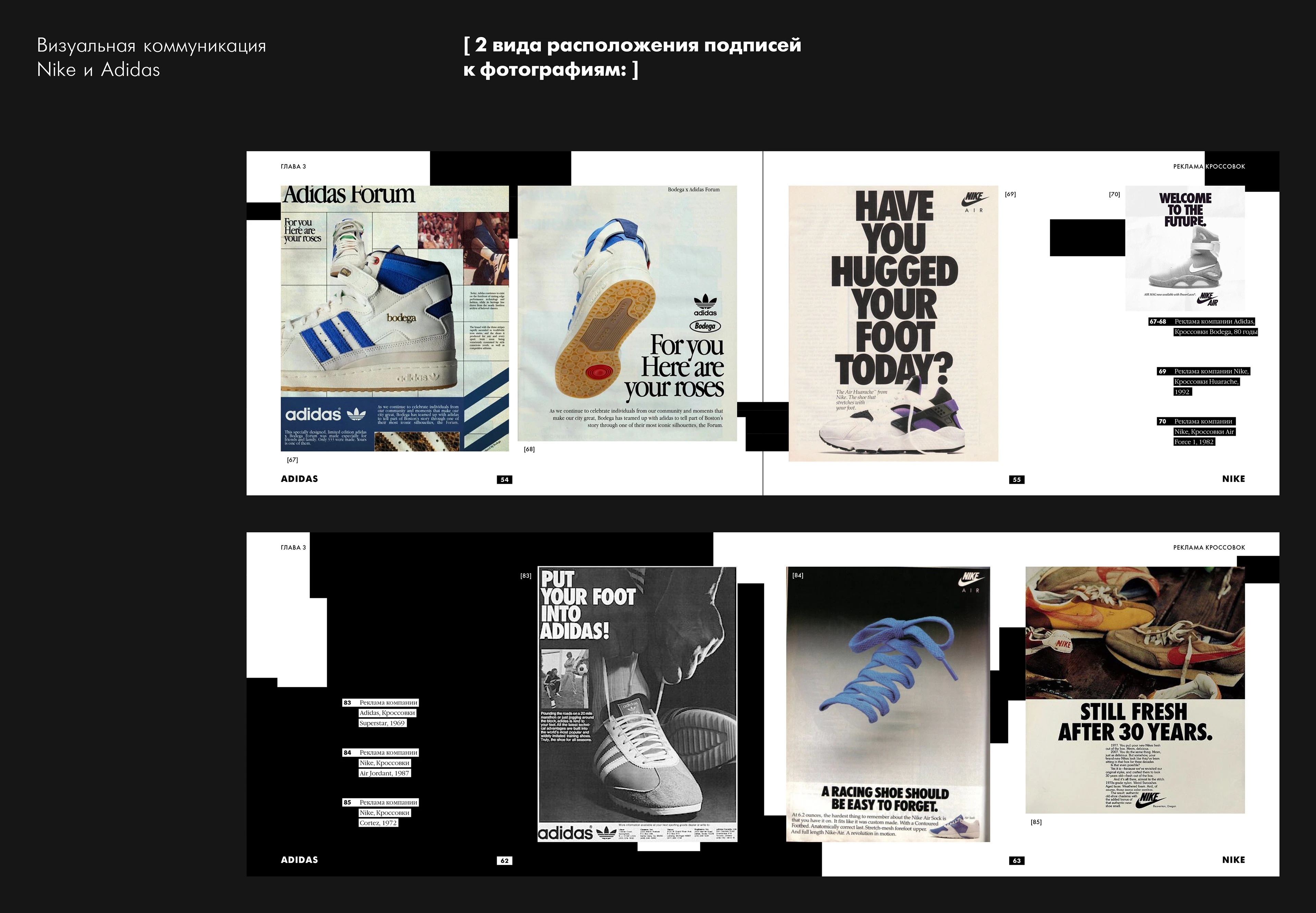Визуальная коммуникация Nike и Adidas — Изображение №8 — Иллюстрация, Графика на Dprofile