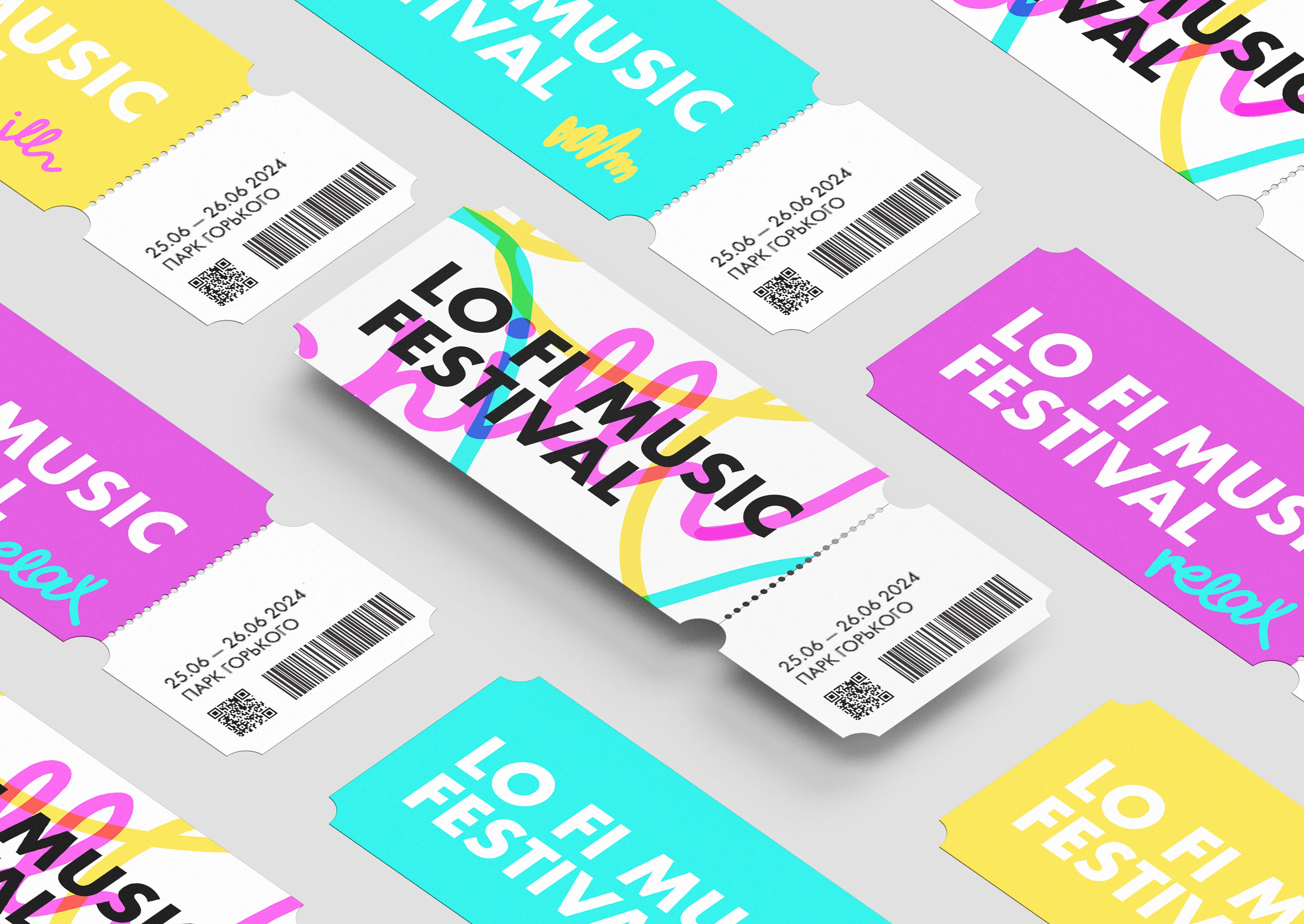 ON AIR 2024: фестиваль LO FI музыки — Изображение №10 — Брендинг, Графика на Dprofile