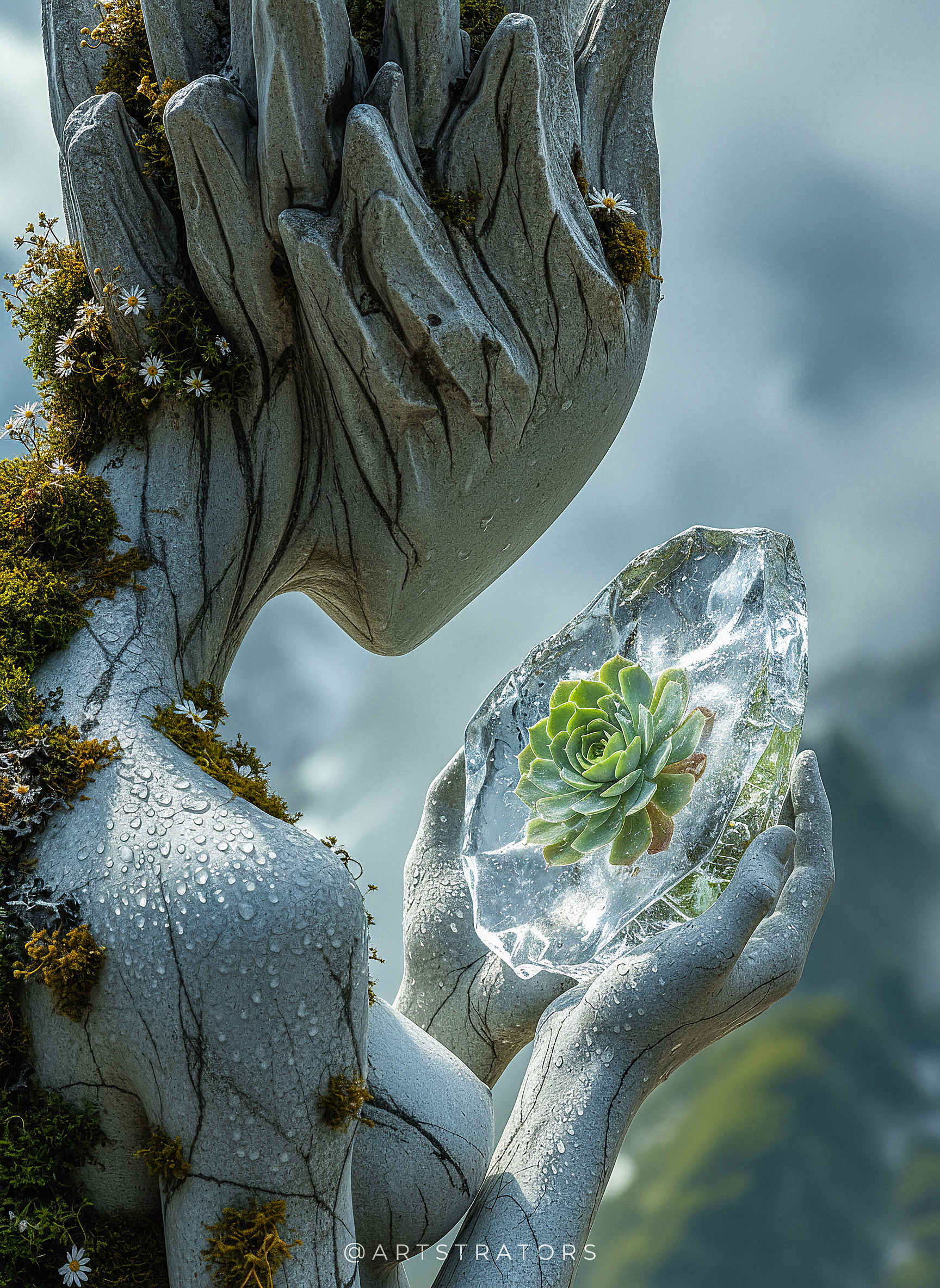 «Elementa» Three Faces of Nature. — Изображение №9 — Иллюстрация, Графика на Dprofile