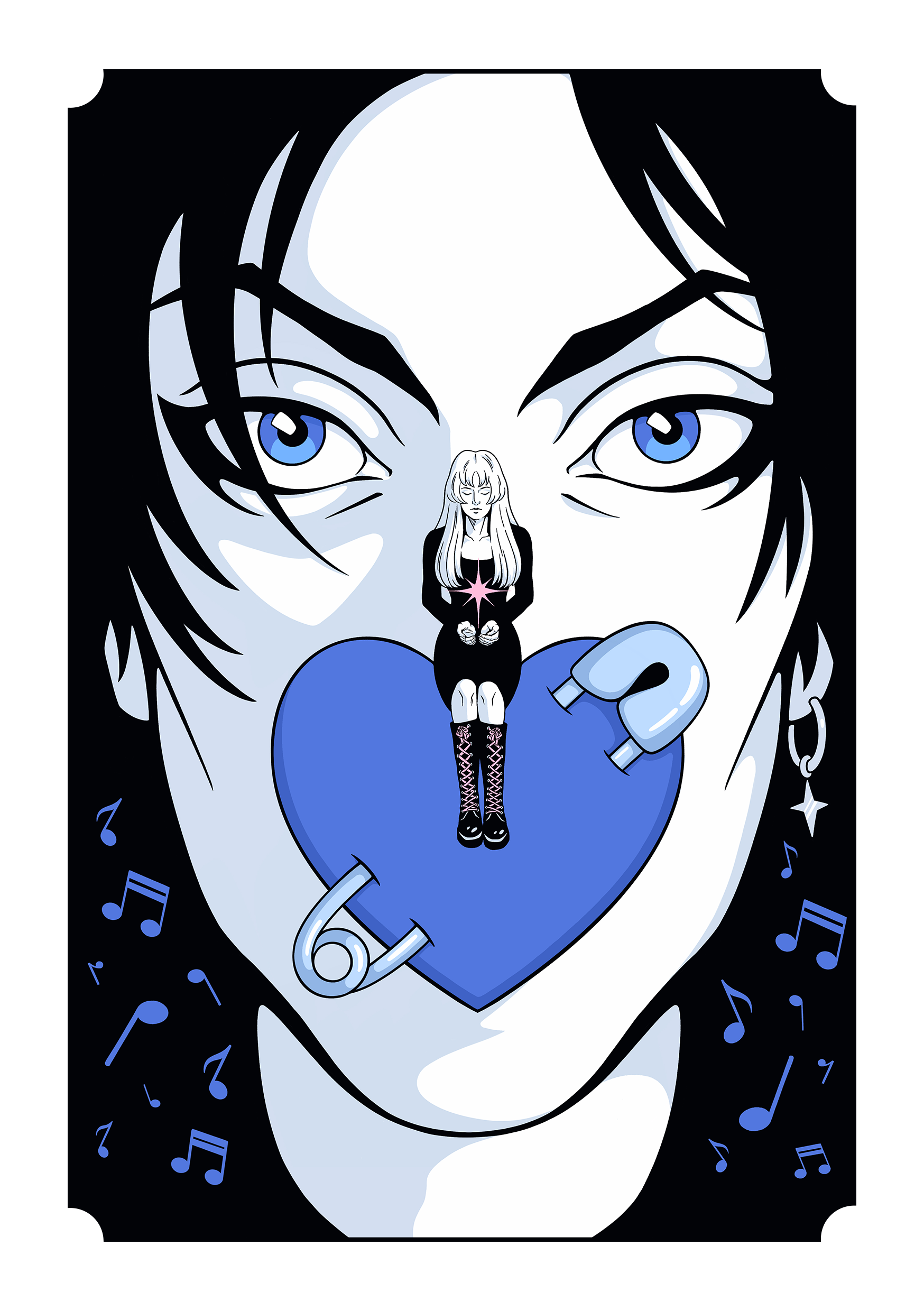 Bluehearts — Изображение №10 — Иллюстрация, Графика на Dprofile