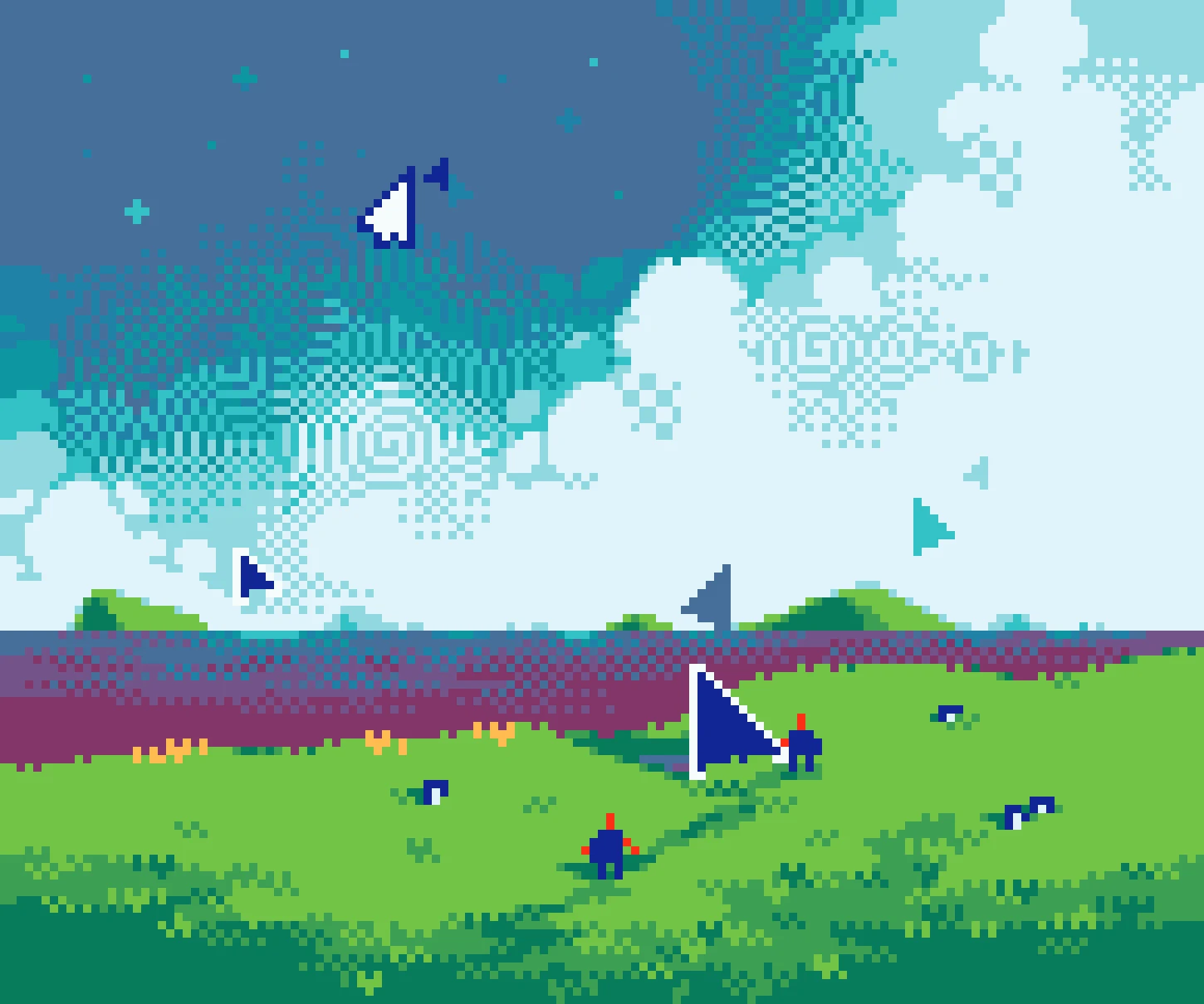 「закат интерфейсов」「sunset of UI」 — Изображение №3 — Иллюстрация, Промдизайн на Dprofile