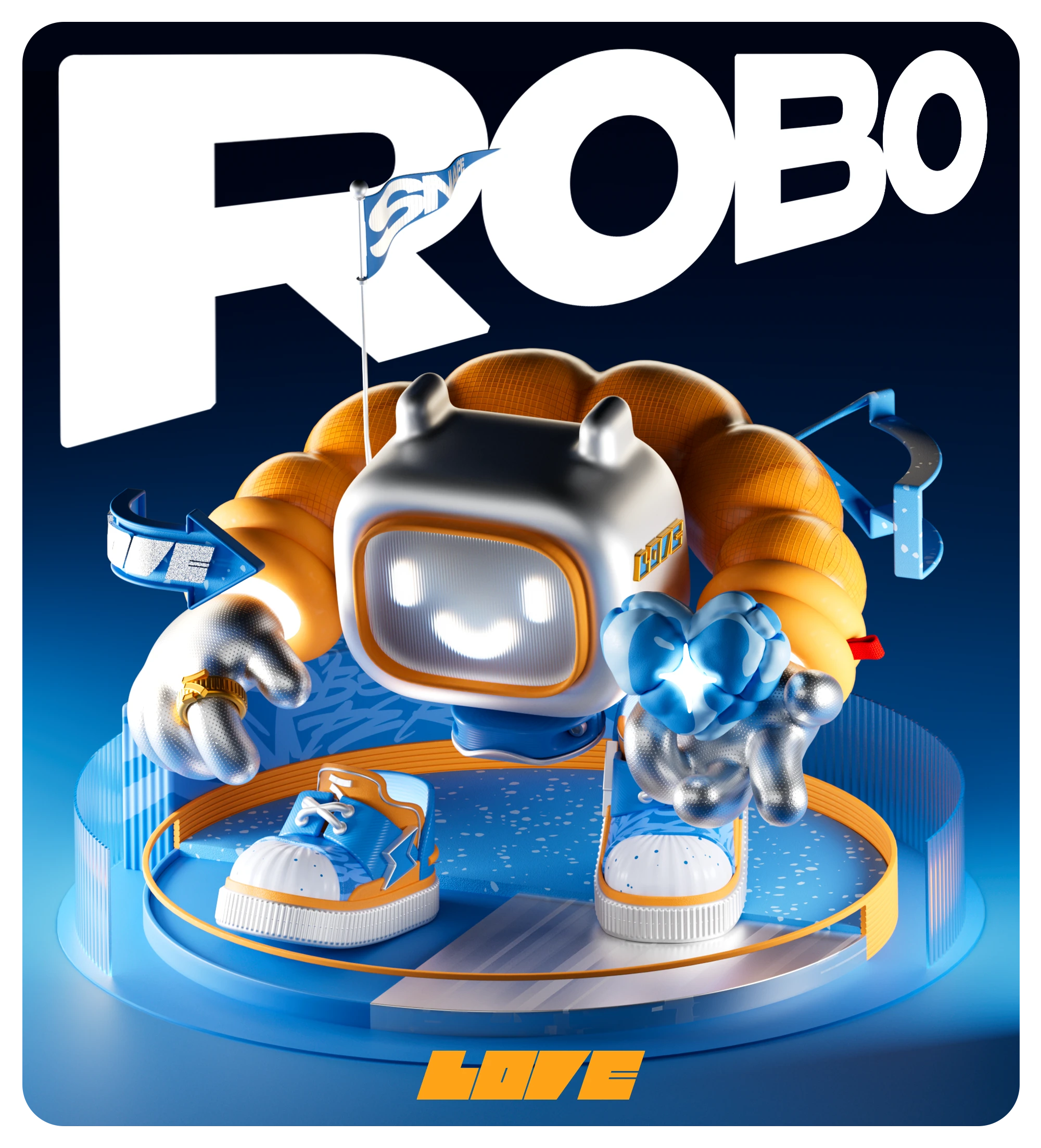 GARMONY | Personal robot exploration — Изображение №4 — Иллюстрация, 3D на Dprofile