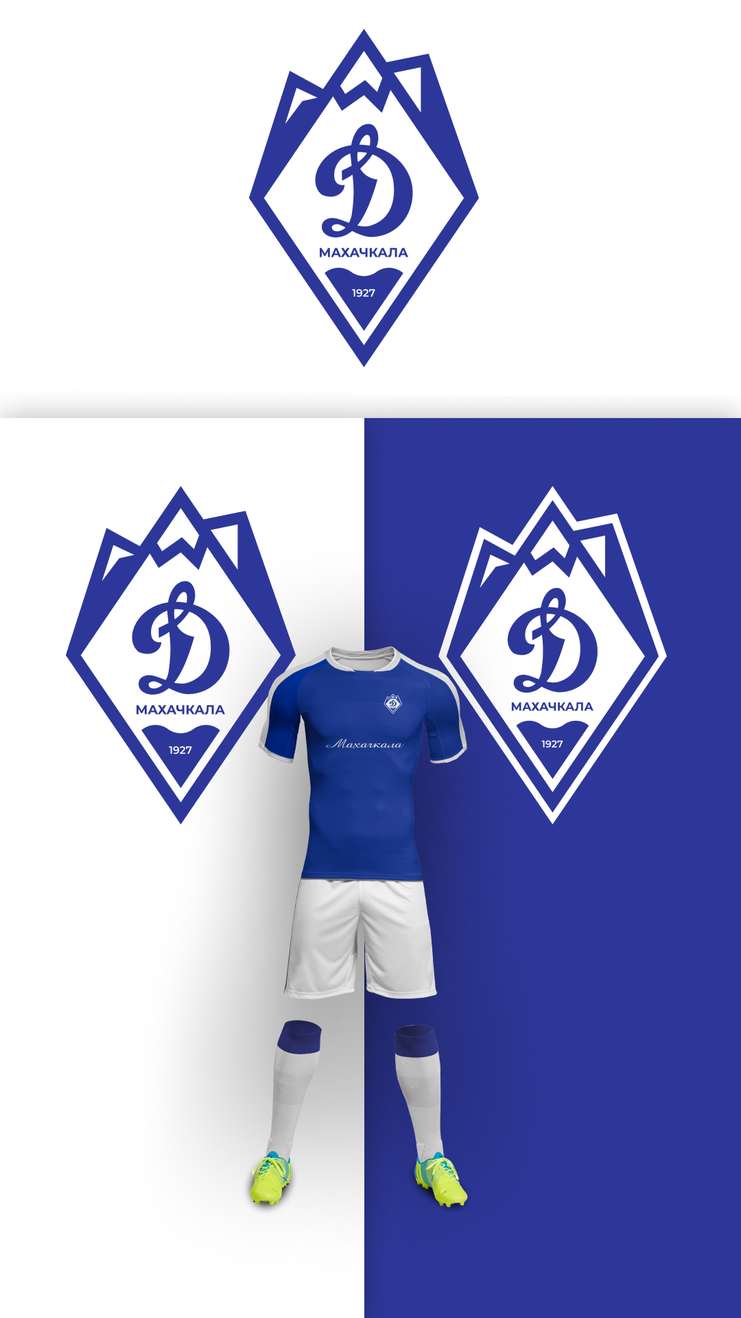 Динамо Махачкала Редизайн — Изображение №1 — Брендинг на Dprofile