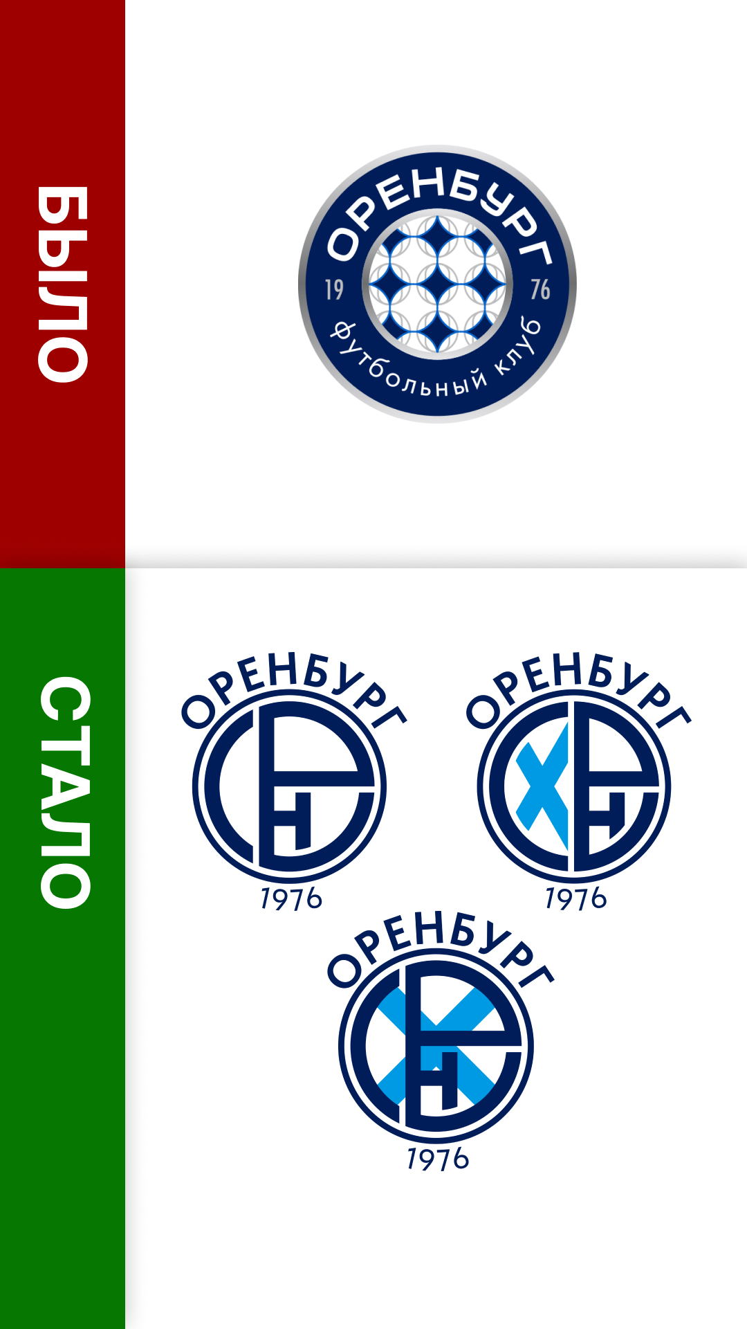 Редизайн логотипа ФК Оренбург — Изображение №2 — Брендинг на Dprofile