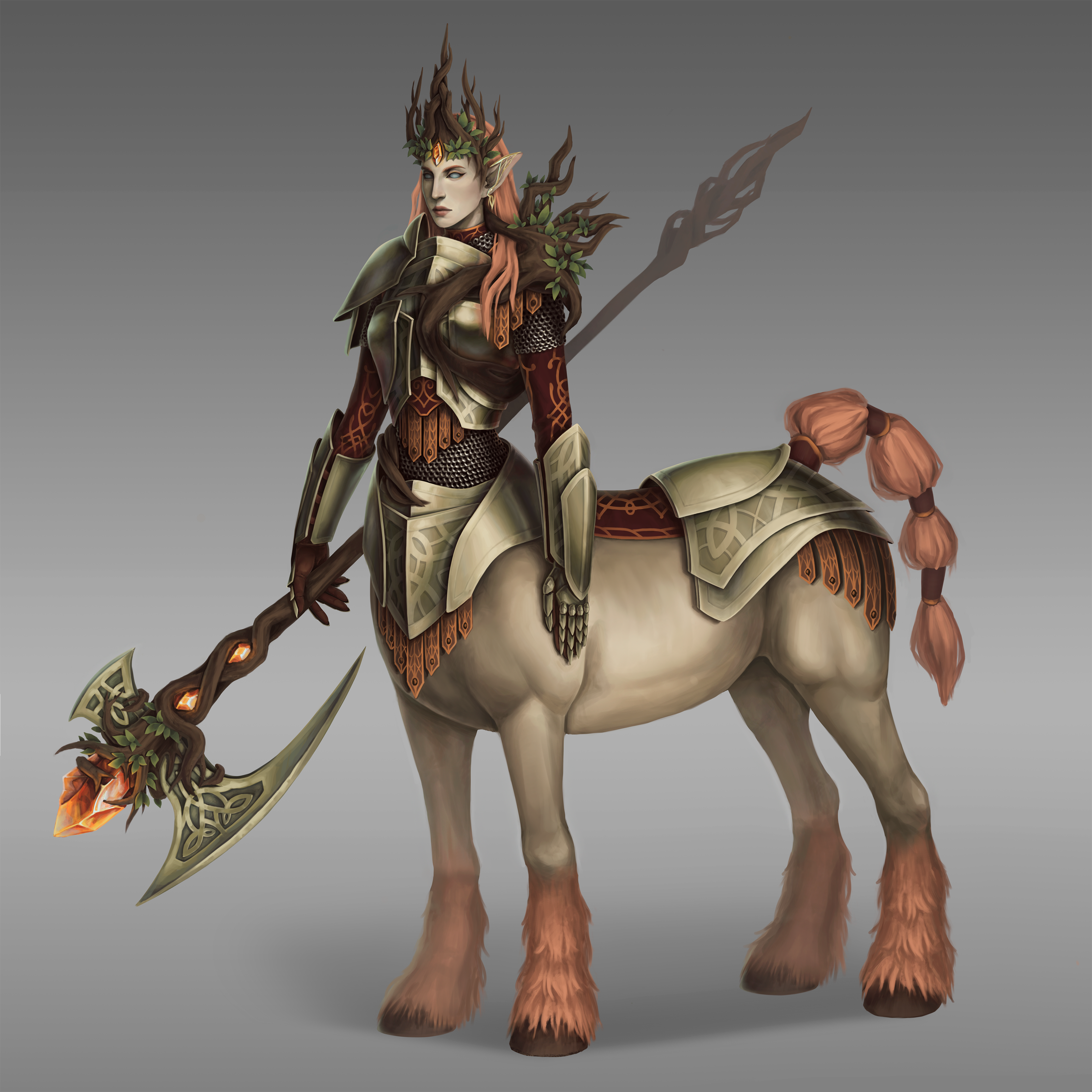 Концепт-арт фэнтези персонажа — Изображение №1 — Иллюстрация на Dprofile