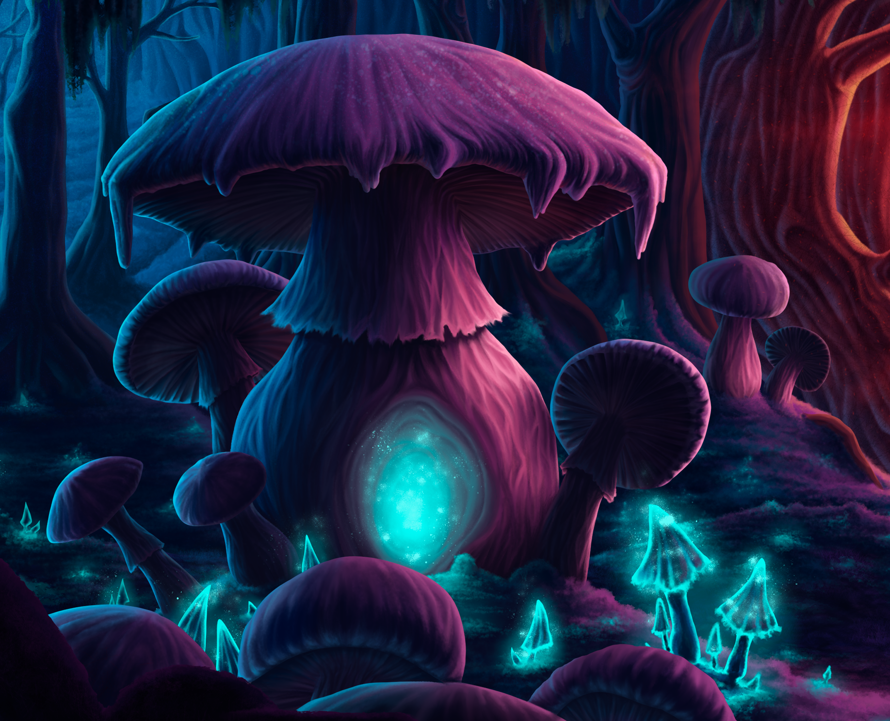 Концепт игровой локации на Dprofile