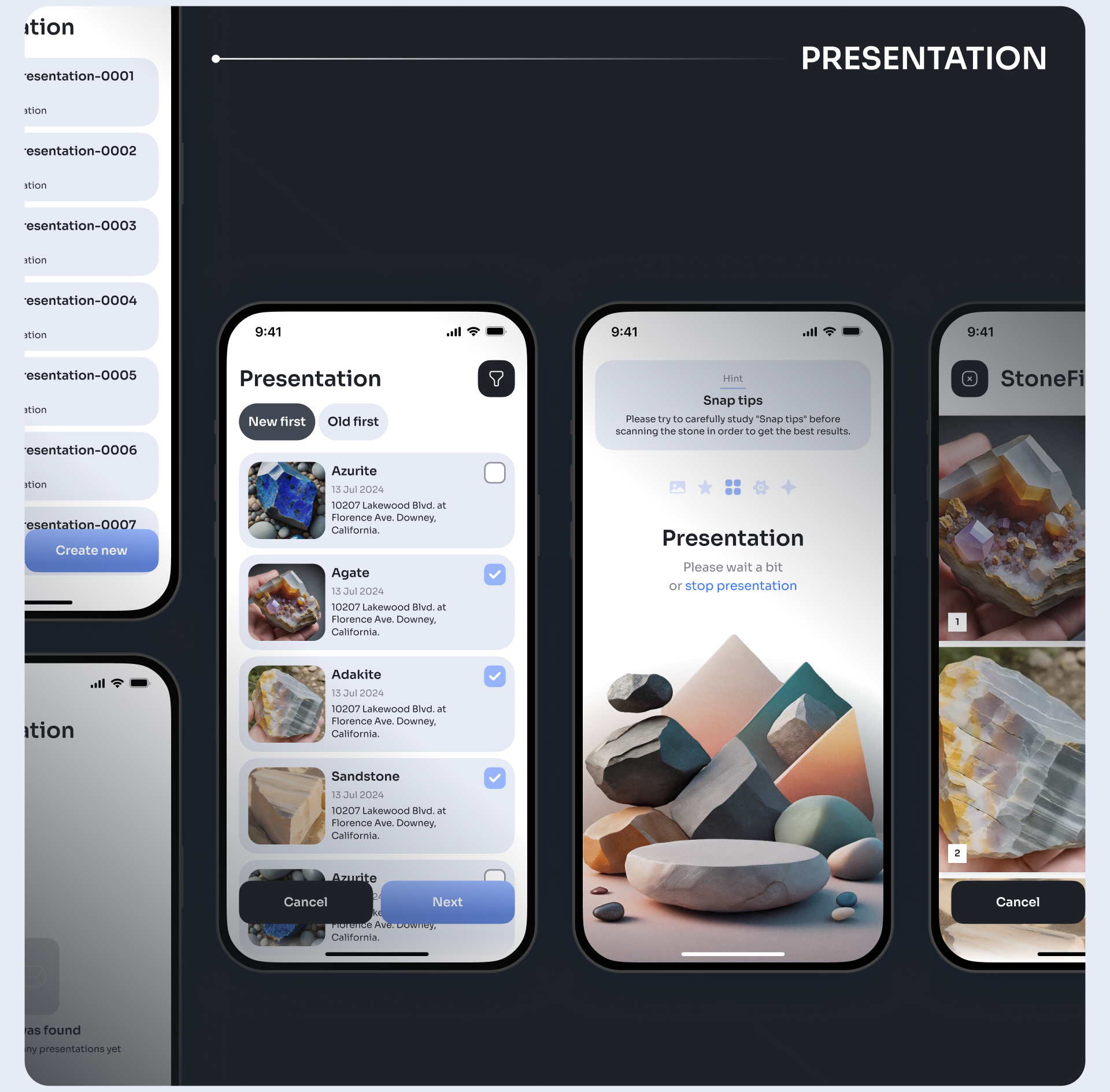 Stone Finder Mobile App — Изображение №10 — Интерфейсы на Dprofile