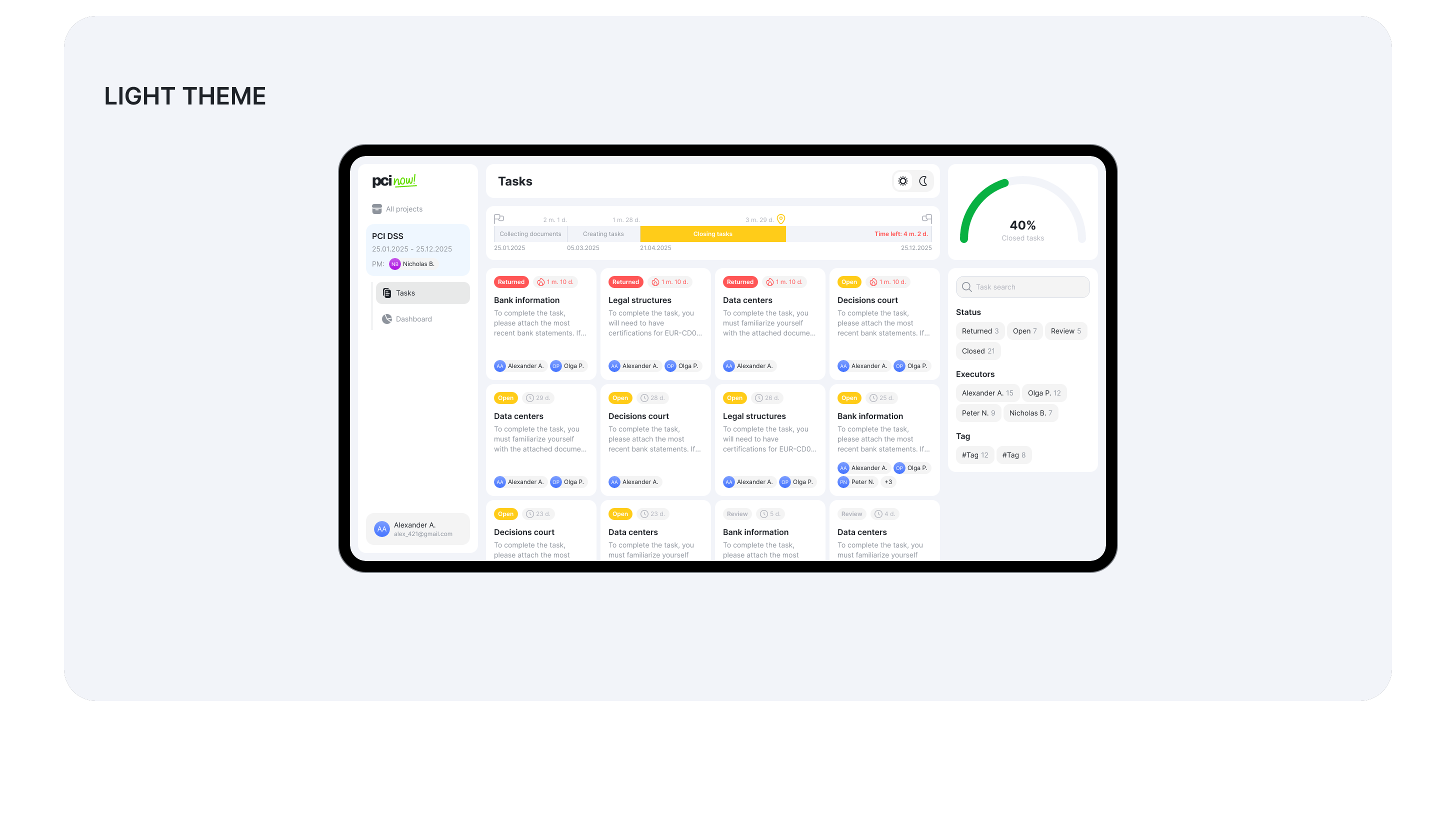 Project managment Pcinow! — Изображение №9 — Интерфейсы на Dprofile