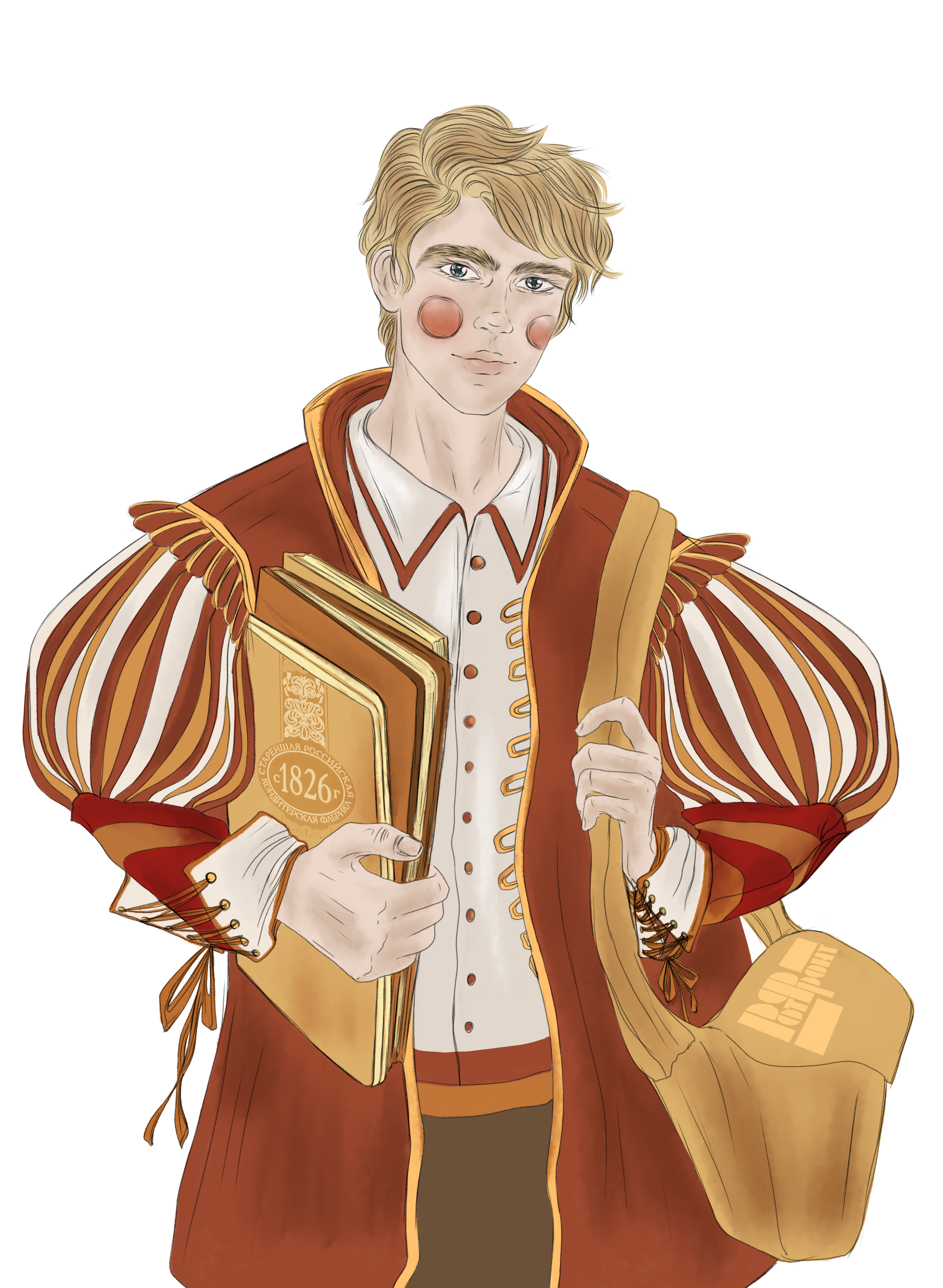 Маскот для батончиков Рот Фронт — Изображение №3 — Брендинг, Иллюстрация на Dprofile