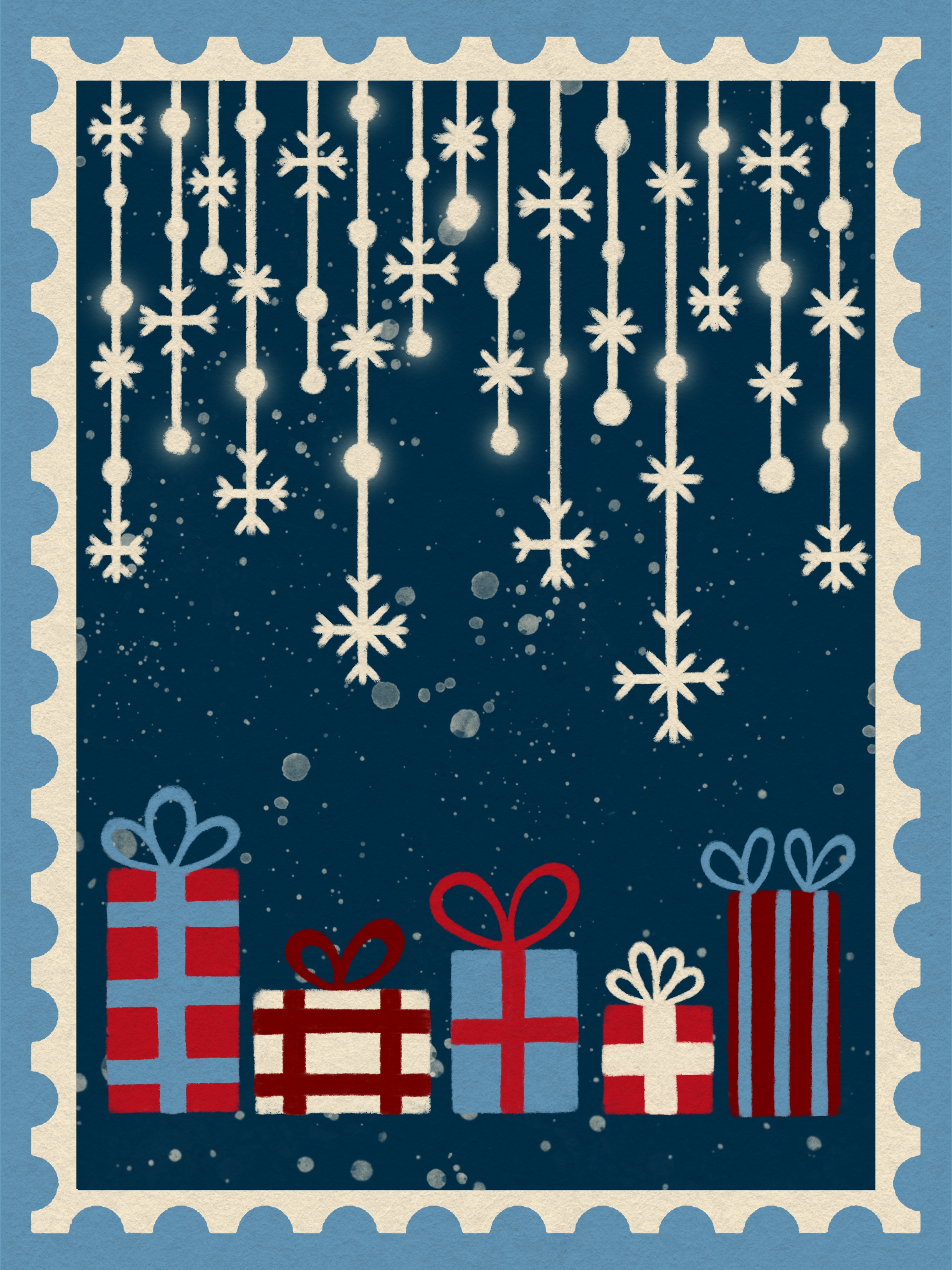 Новогодние открытки — Изображение №8 — Иллюстрация, Графика на Dprofile